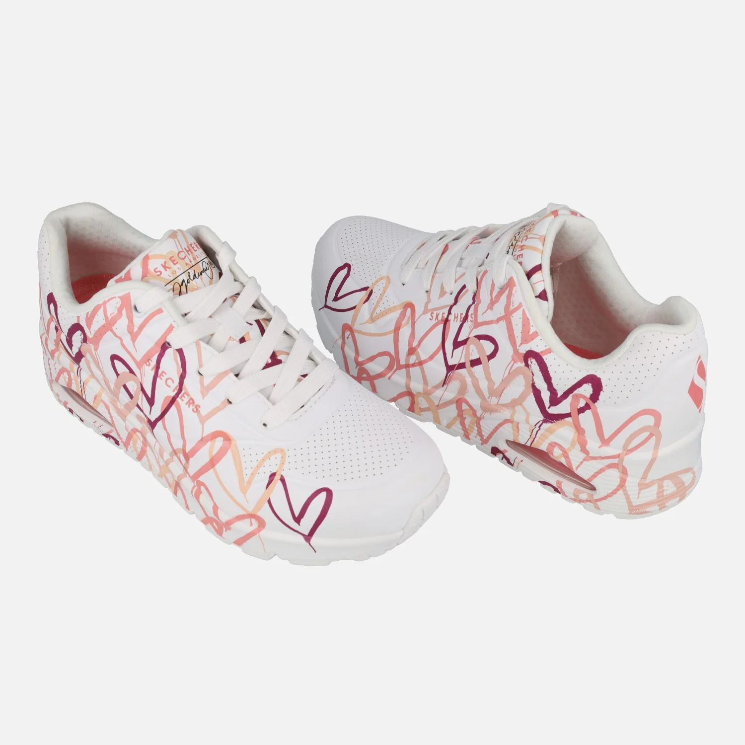 Zapatillas deportivas con corazones Skechers x JGoldcrown Uno - Spread the Love - Image 5