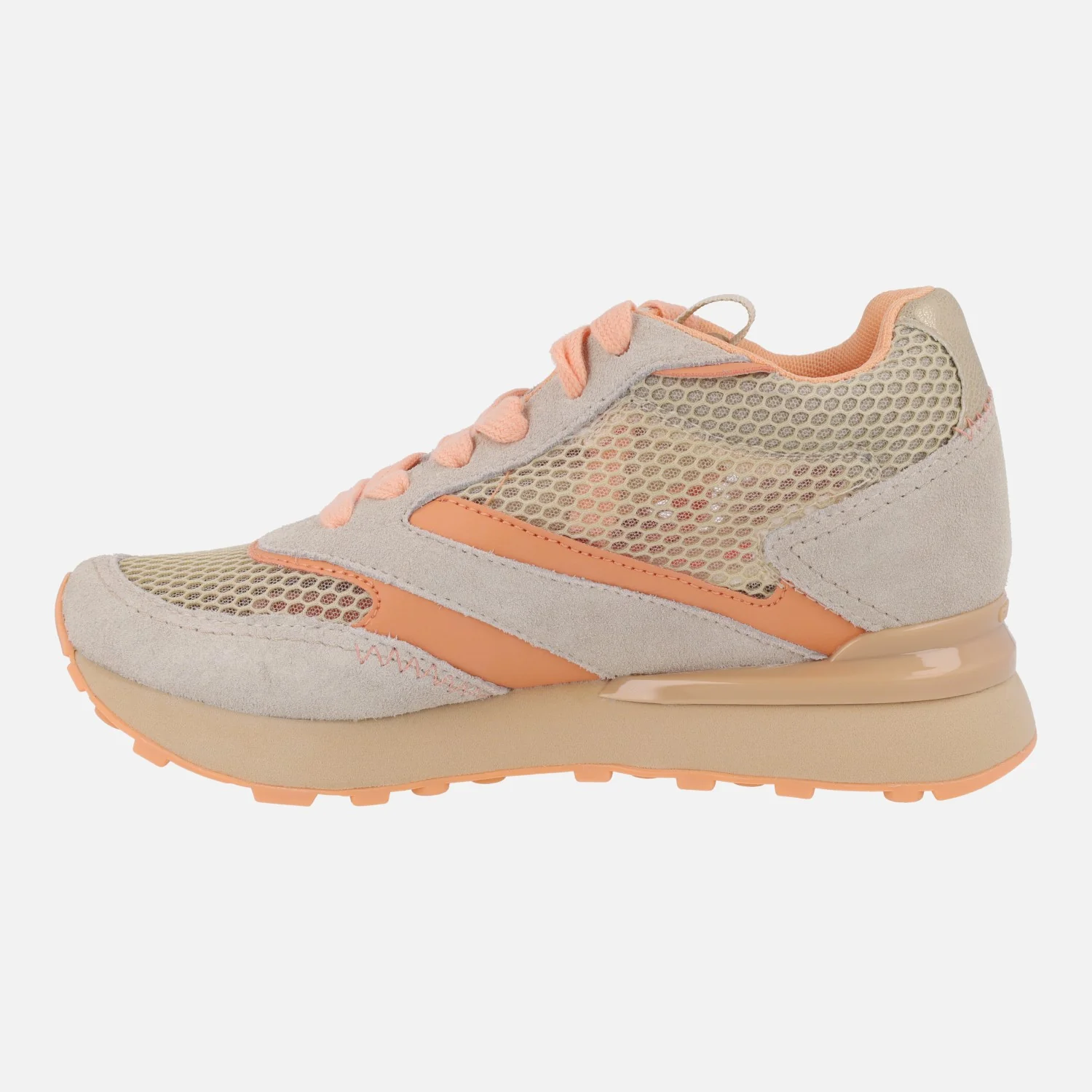 Zapatillas deportivas con cuña interior Larrabee beige - Image 3