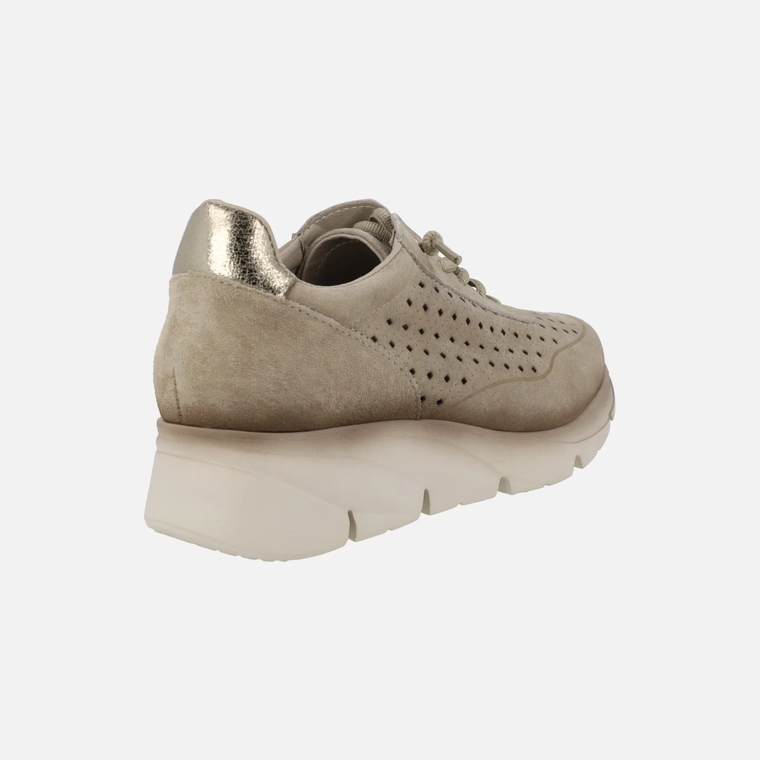 Zapatillas deportivas con perforados y cordones elásticos - Image 10