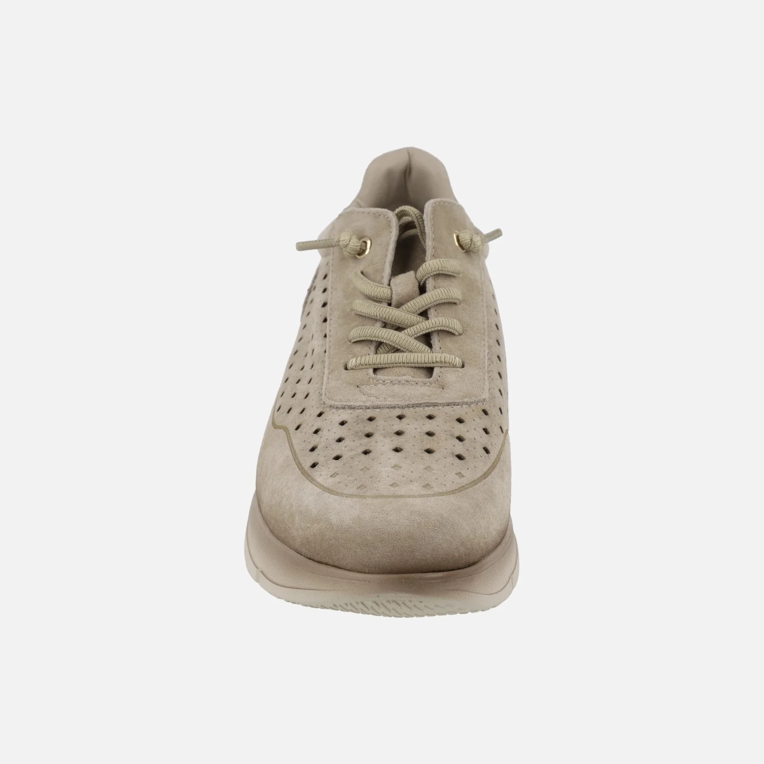 Zapatillas deportivas con perforados y cordones elásticos - Image 11