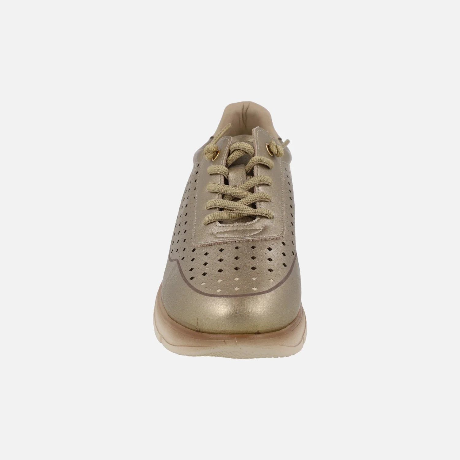 Zapatillas deportivas con perforados y cordones elásticos - Image 17