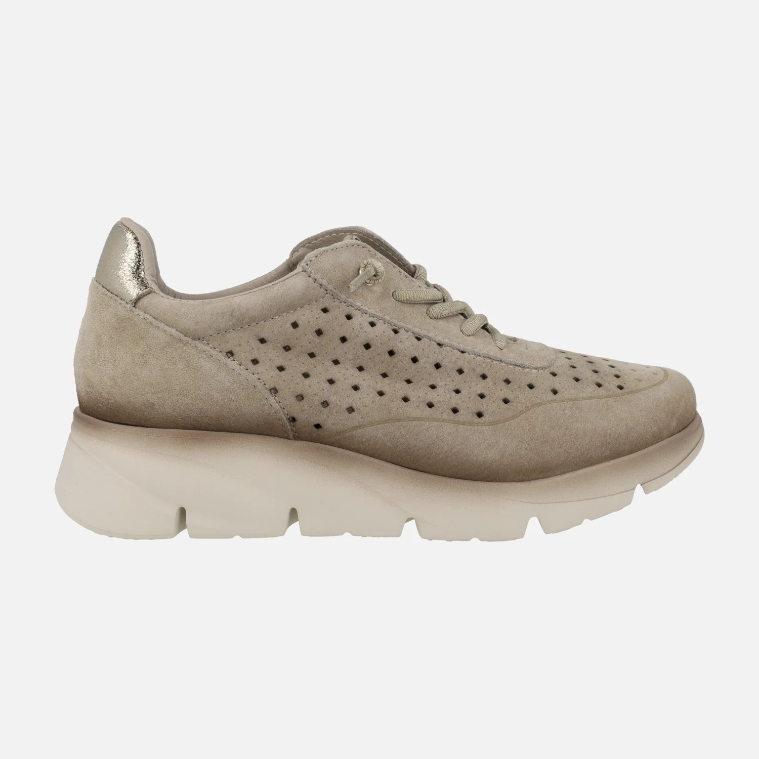 Zapatillas deportivas con perforados y cordones elásticos - Image 7