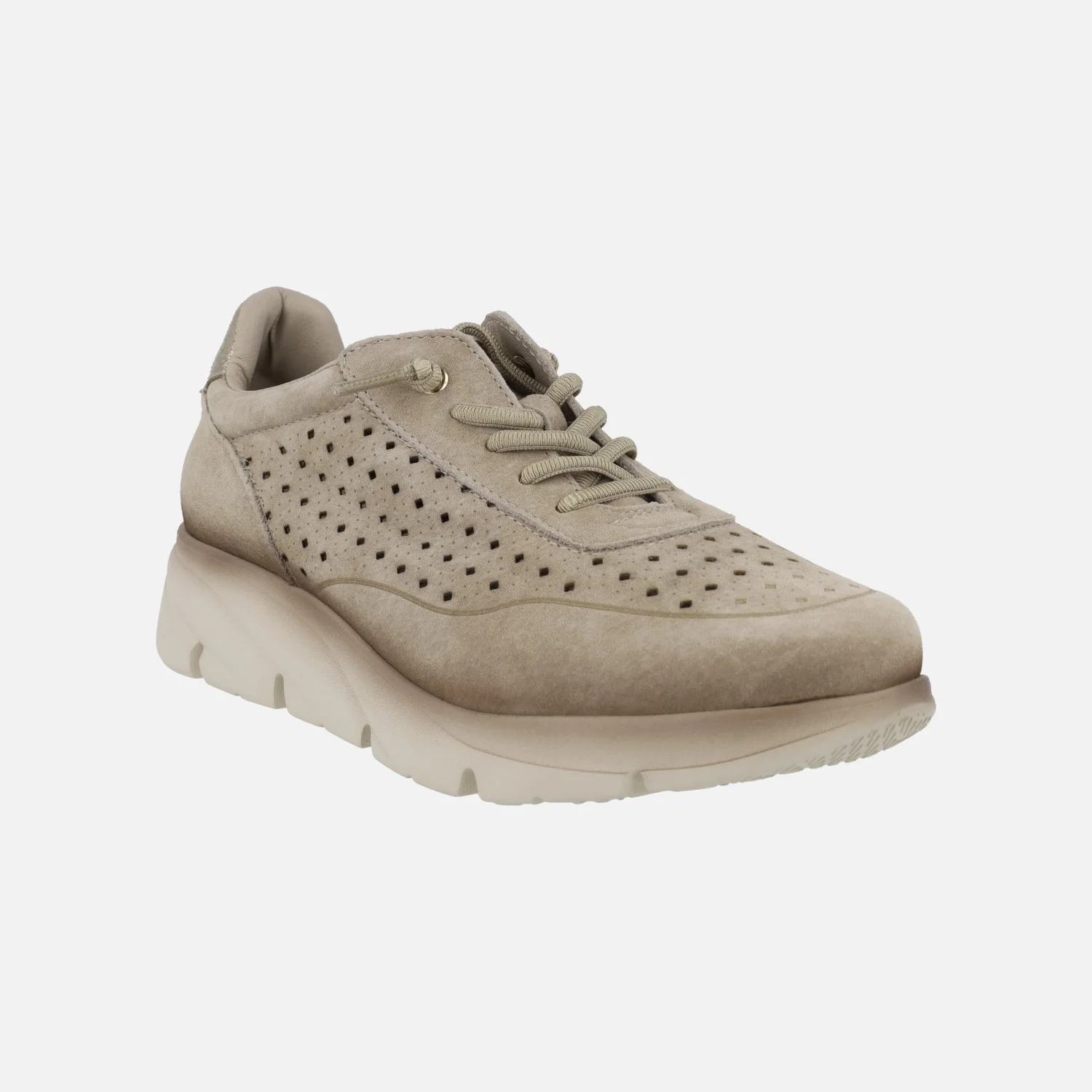 Zapatillas deportivas con perforados y cordones elásticos - Image 8