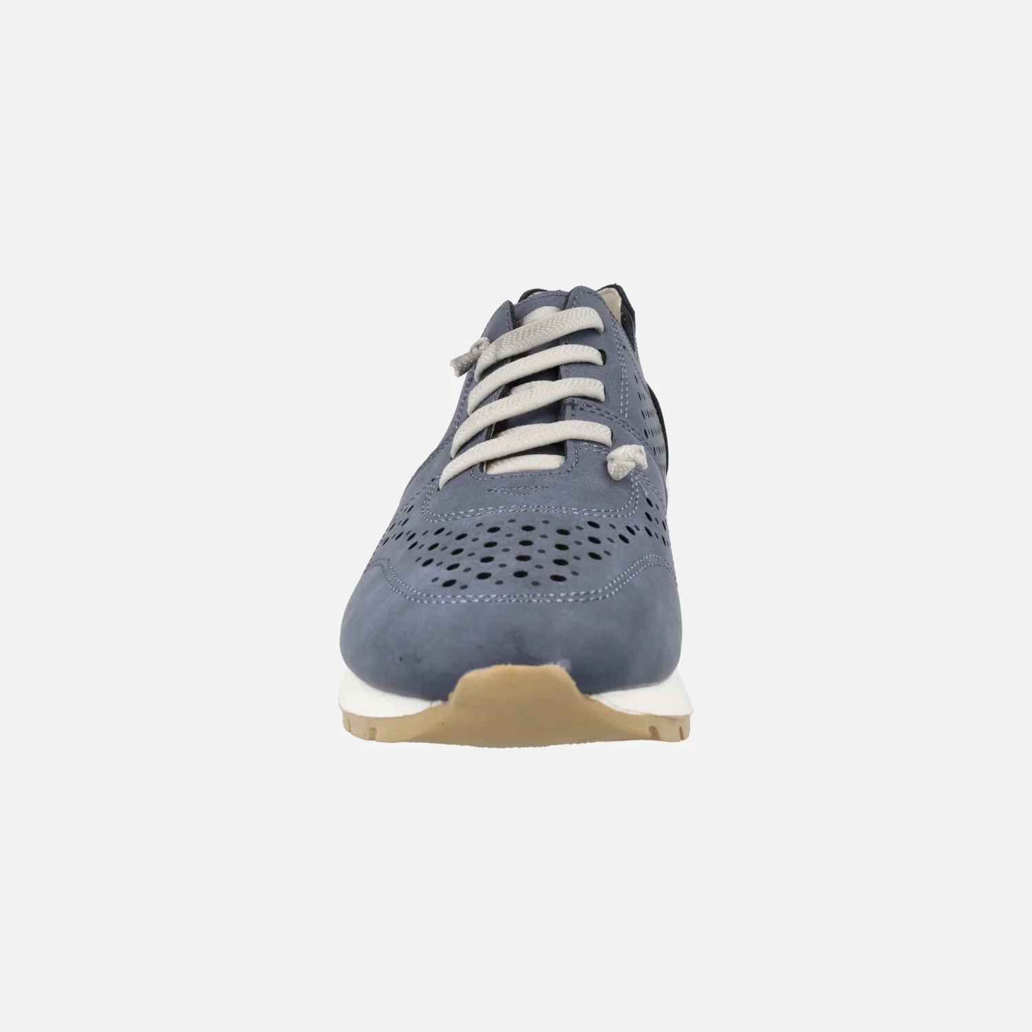Zapatillas deportivas con perforados y cordones elásticos - Image 5