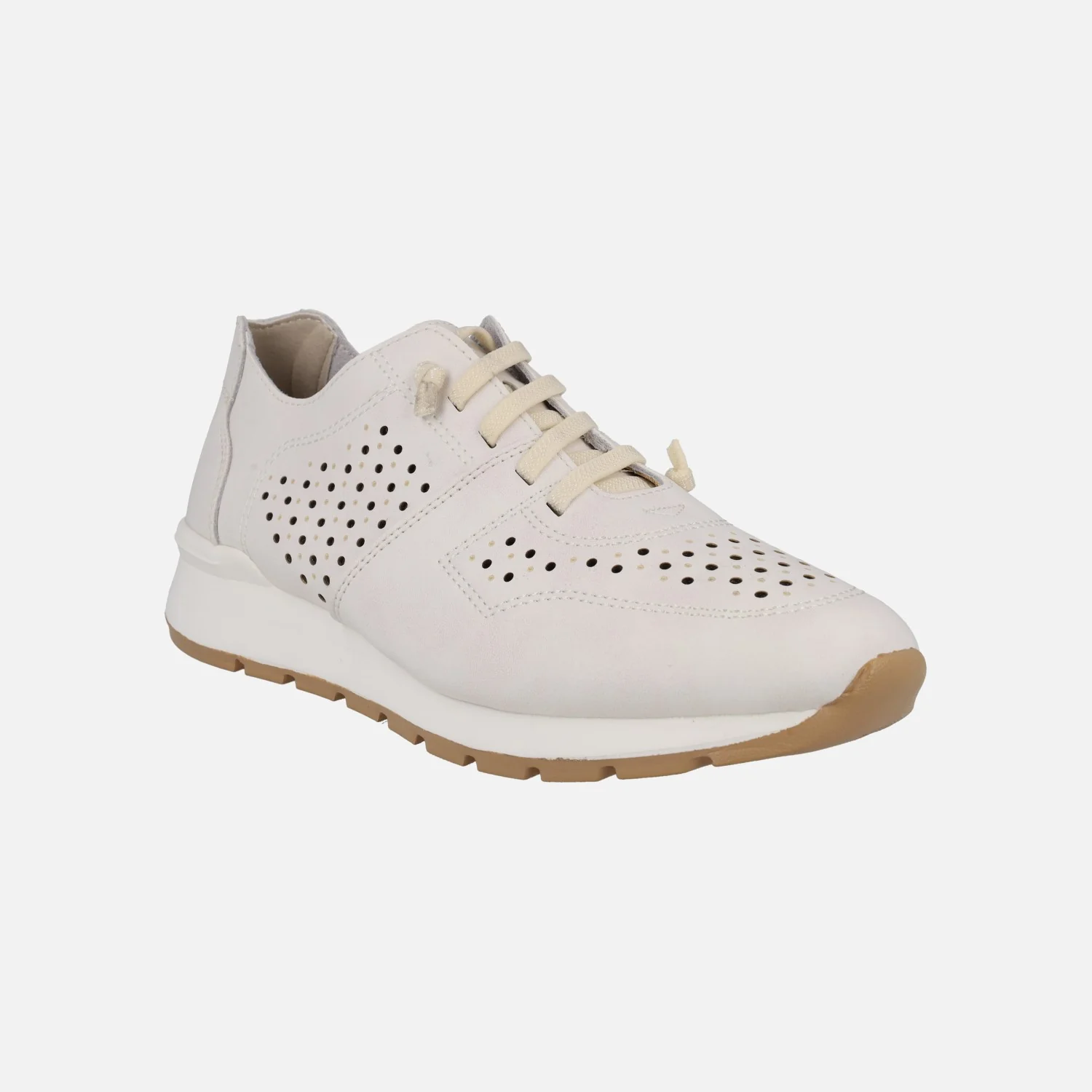 Zapatillas deportivas con perforados y cordones elásticos - Image 8