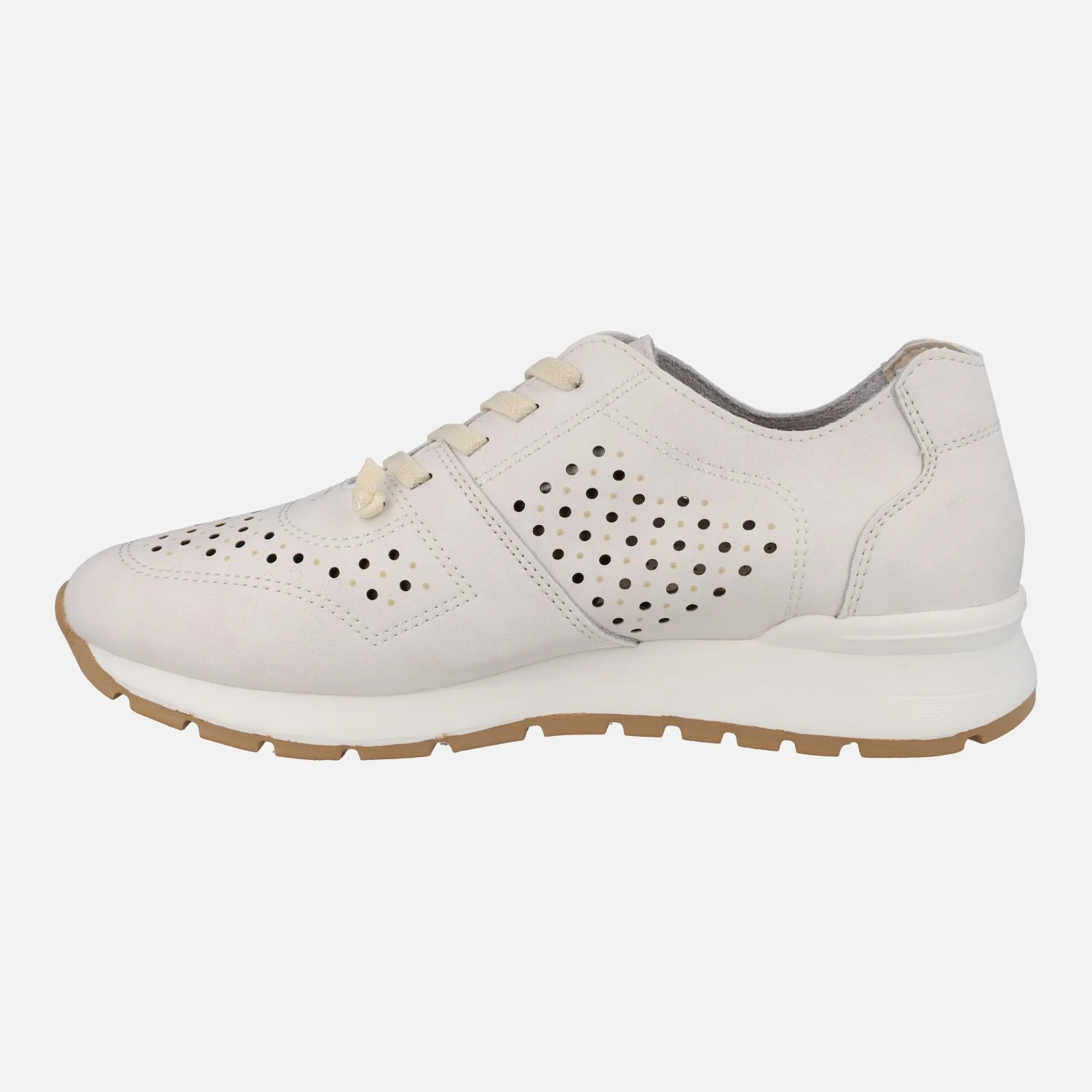 Zapatillas deportivas con perforados y cordones elásticos - Image 9