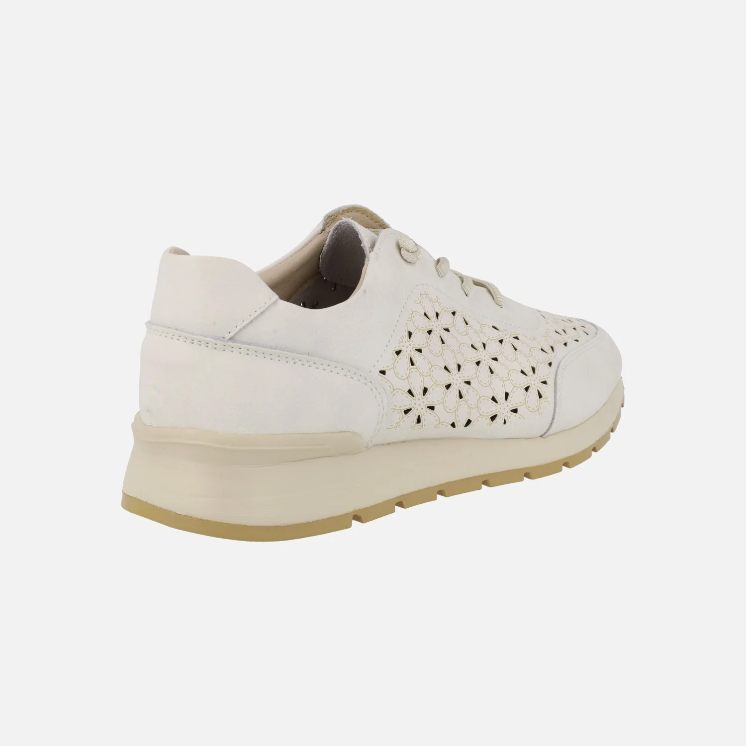 Zapatillas deportivas con serigrafiado y troquelados de flores - Image 10