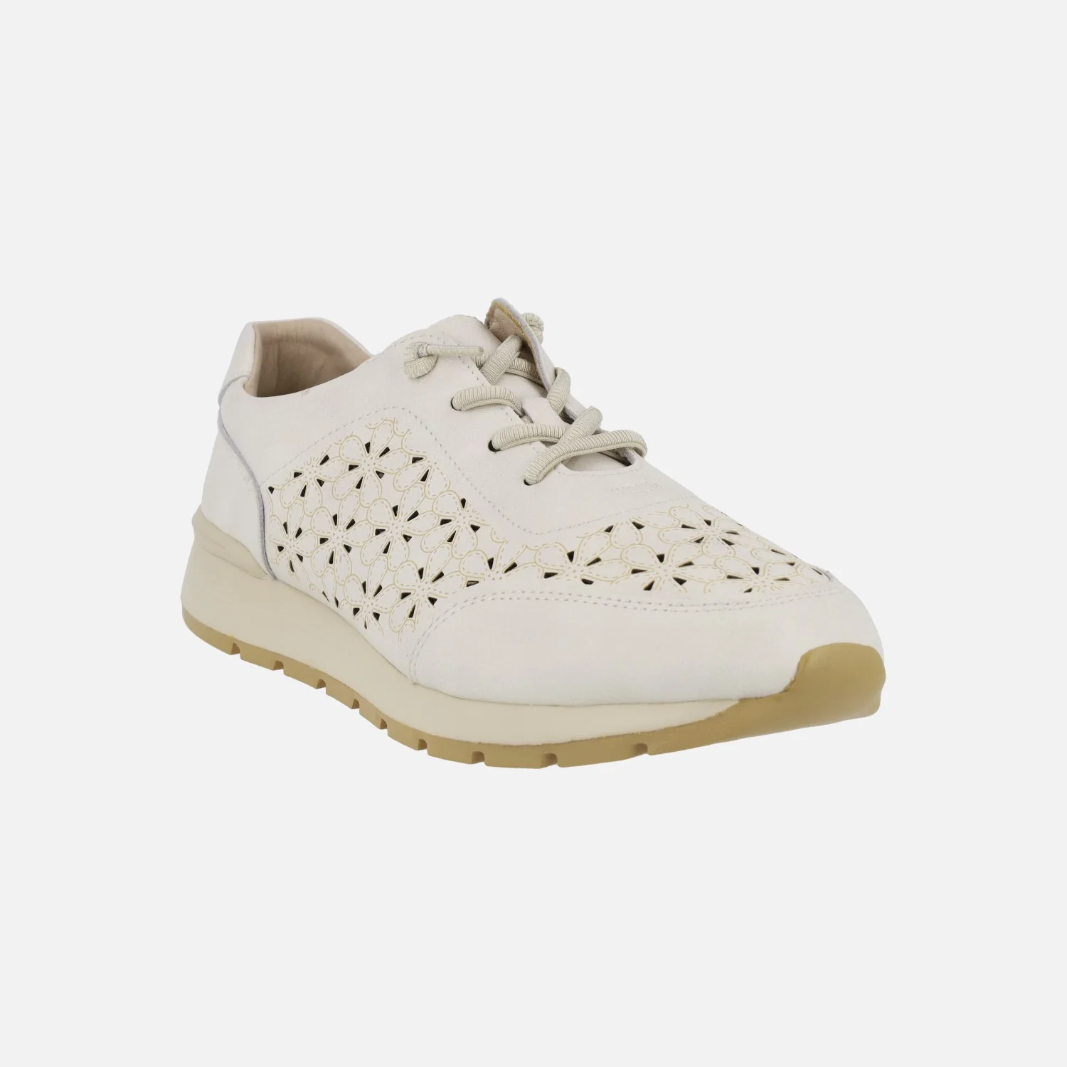 Zapatillas deportivas con serigrafiado y troquelados de flores - Image 8