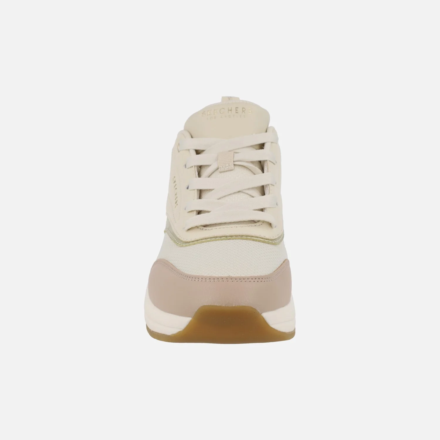 Zapatillas deportivas de cuña en combinado beige Billion 2 - Monroe - Image 5