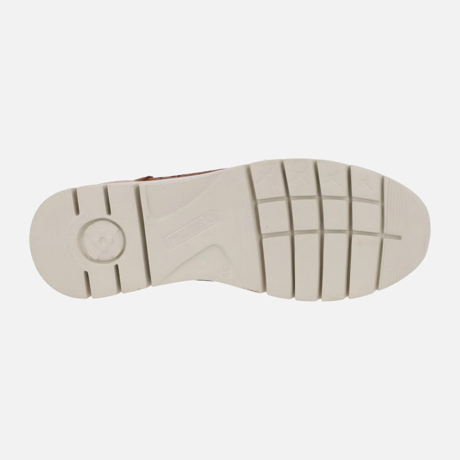 Zapatillas deportivas de piel Cantabria con troquelado de flores - Image 13