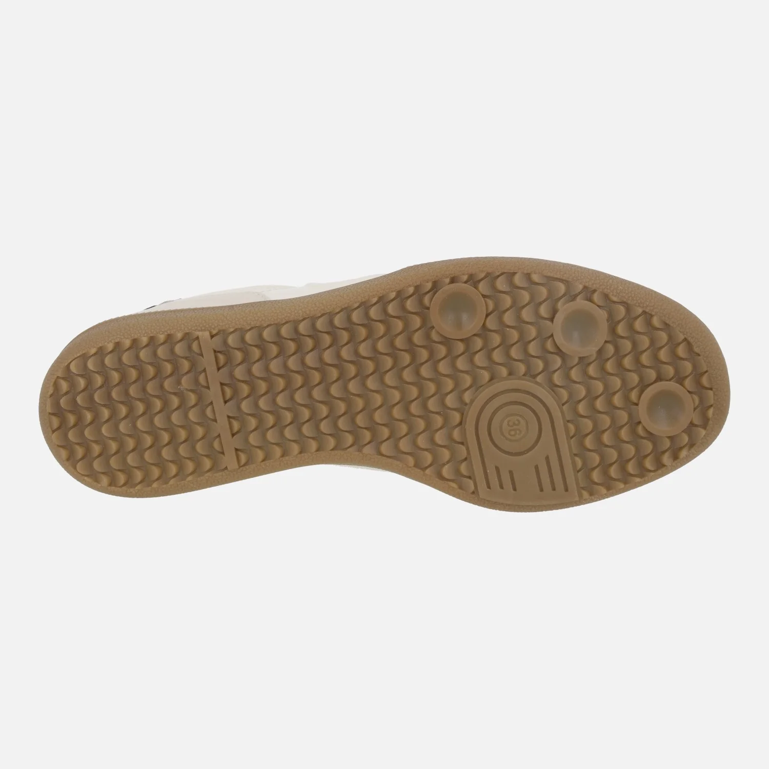 Zapatillas deportivas de piel con cordones en combinado hielo - Image 7