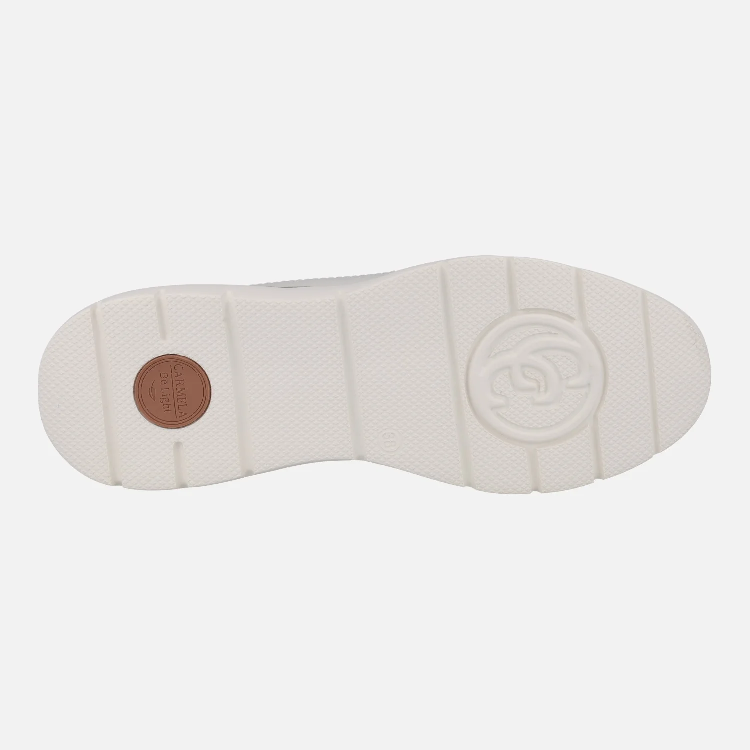 Zapatillas deportivas de piel con cordones y cremallera Carmela - Image 12