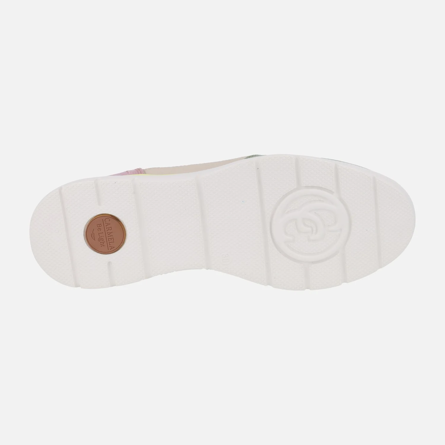 Zapatillas deportivas de piel con cordones y cremallera Carmela - Image 6