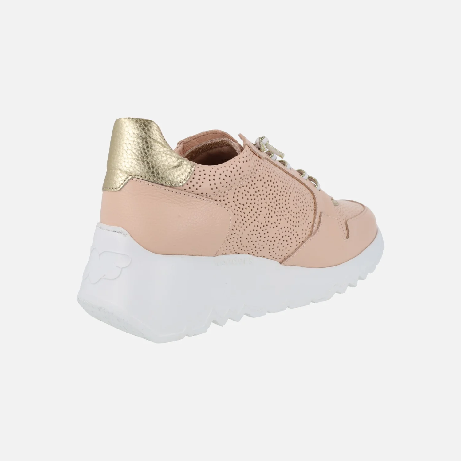 Zapatillas deportivas de piel con dibujos troquelados - Image 10
