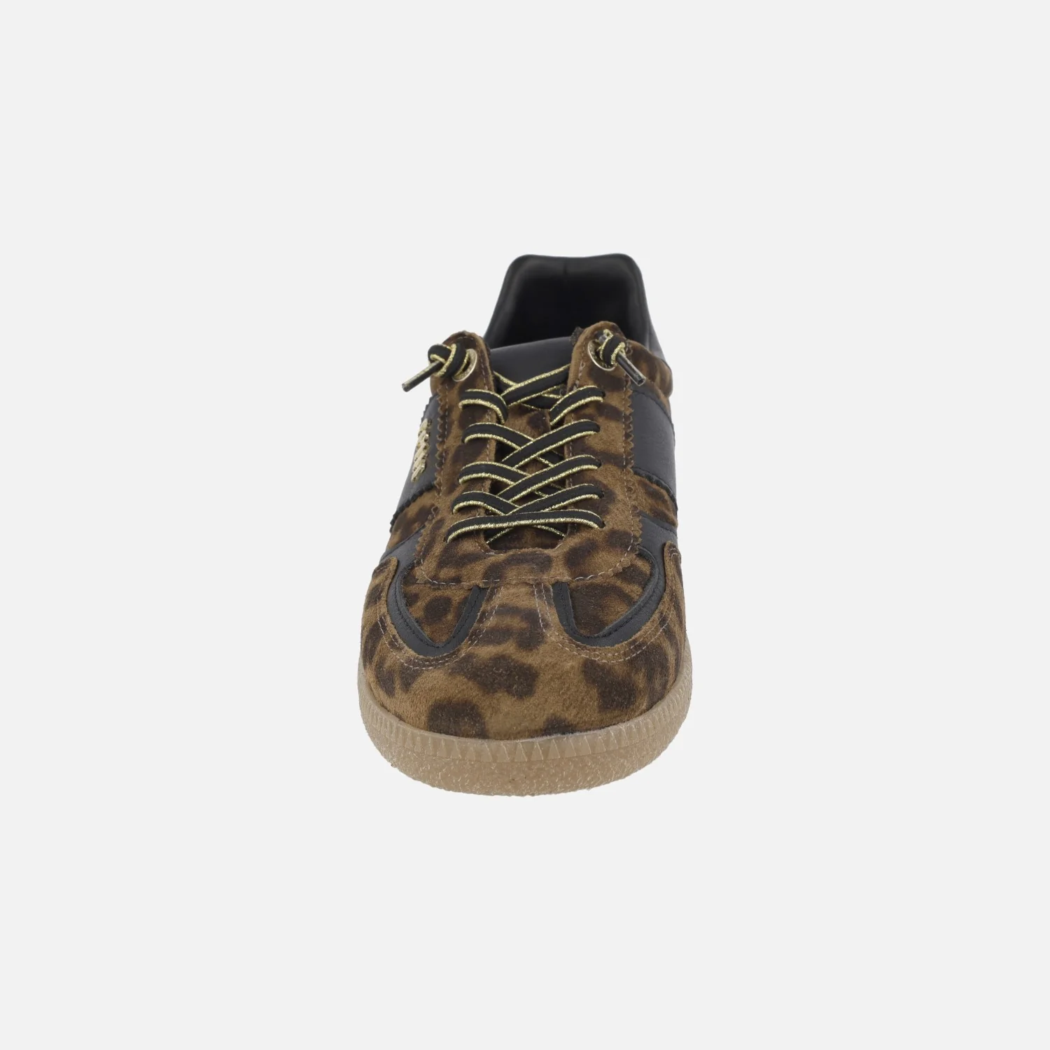 Zapatillas deportivas en print leopardo con piso caramelo - Image 5