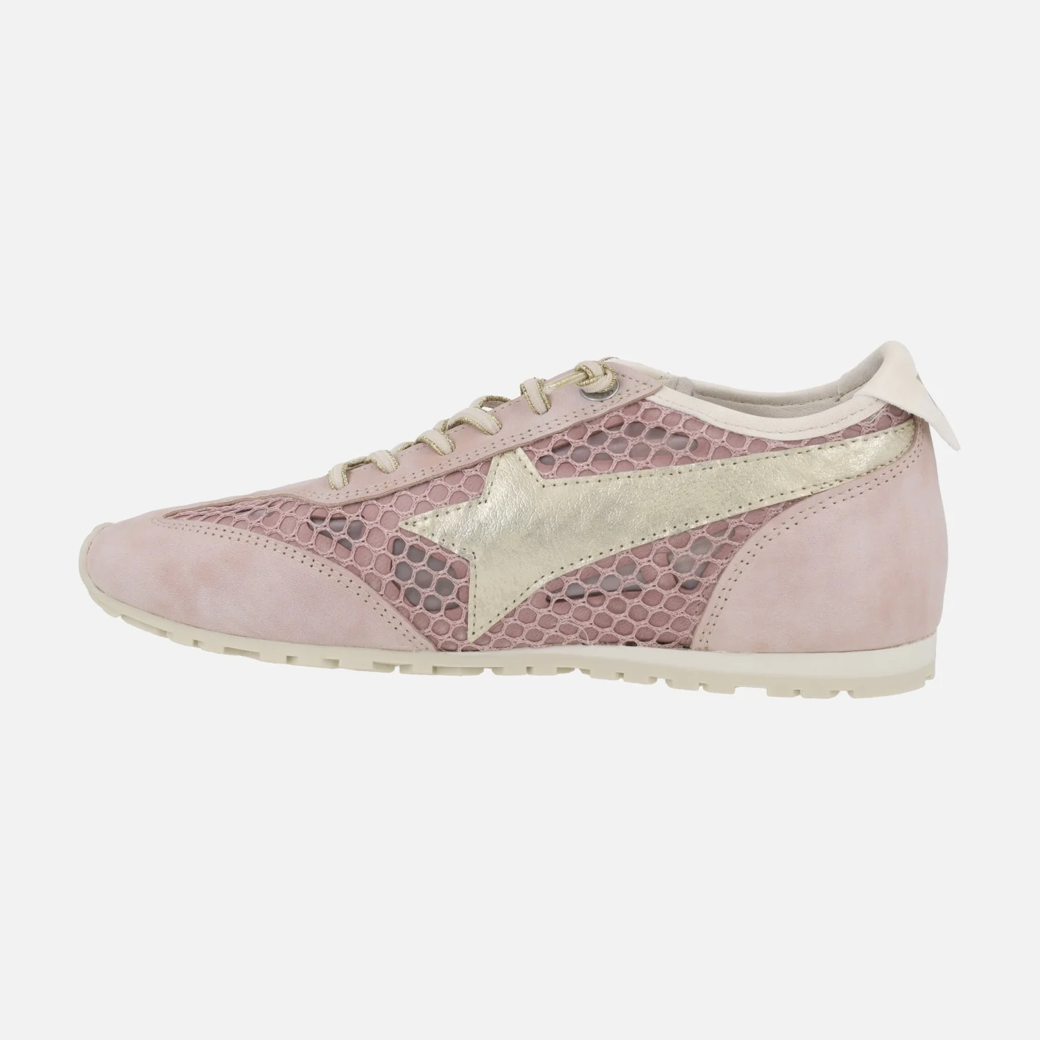 Zapatillas deportivas en combinado de piel y tejido rejilla - Image 10