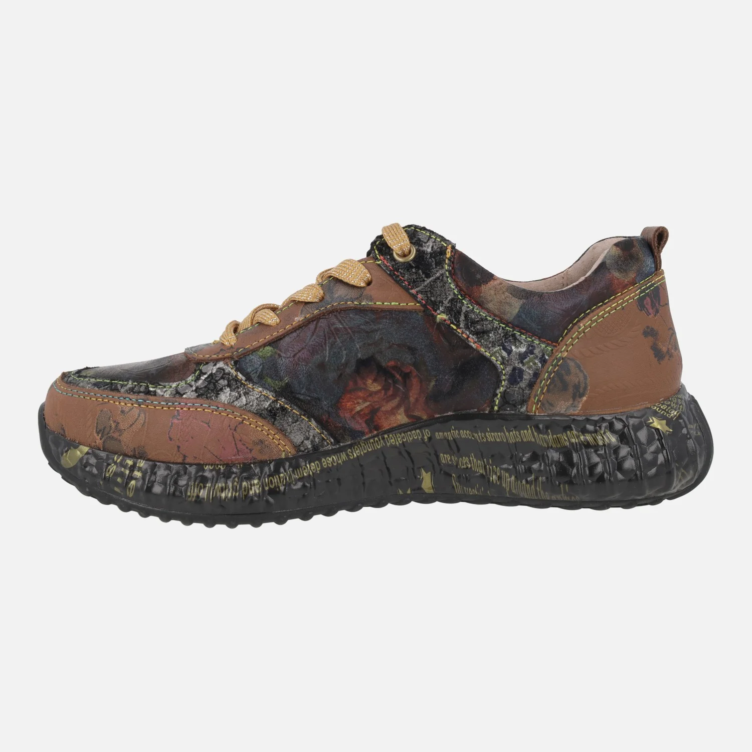Zapatillas deportivas en combinado marrón Burton 36 - Image 3