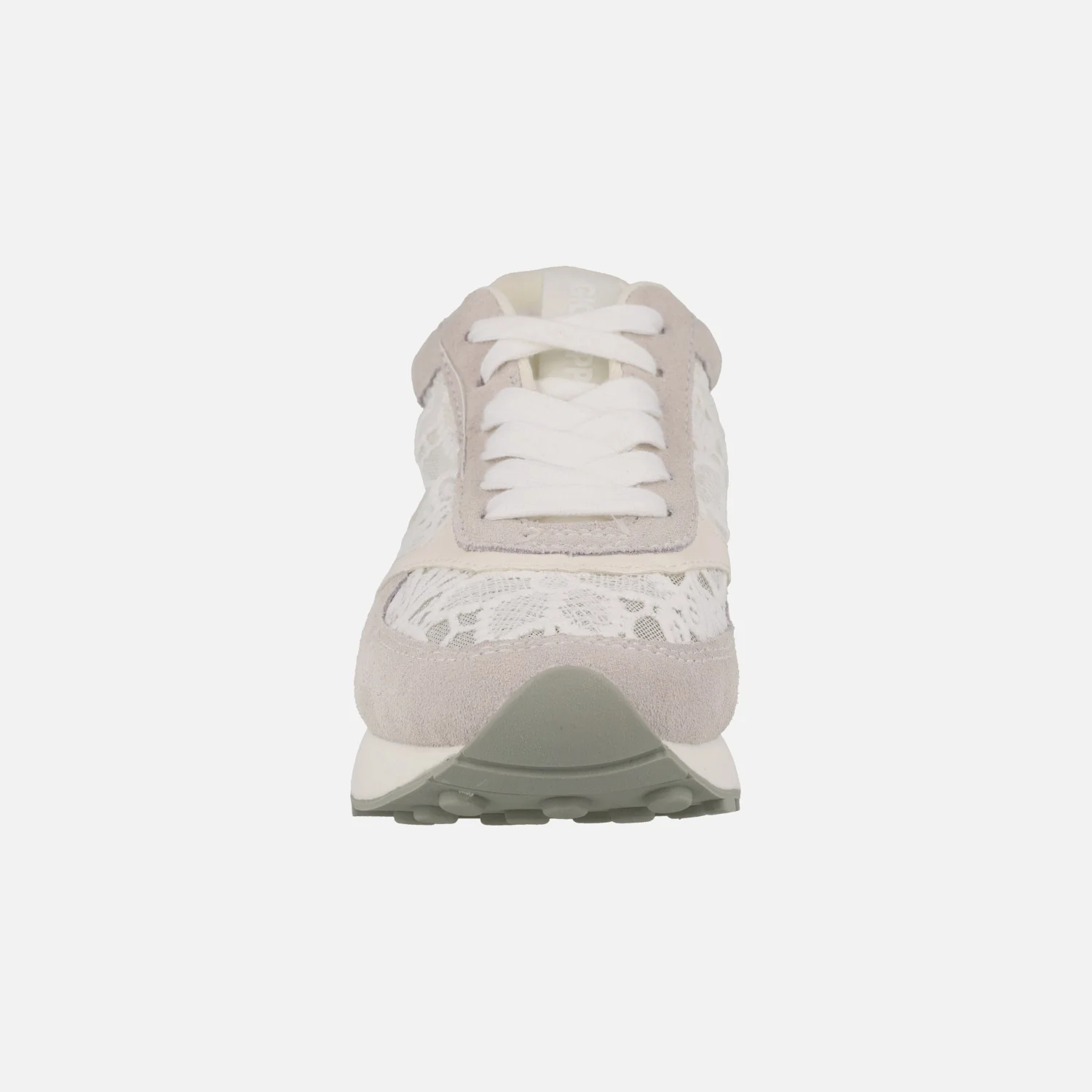 Zapatillas deportivas en encaje blanco con cuña interior Milladore - Image 5