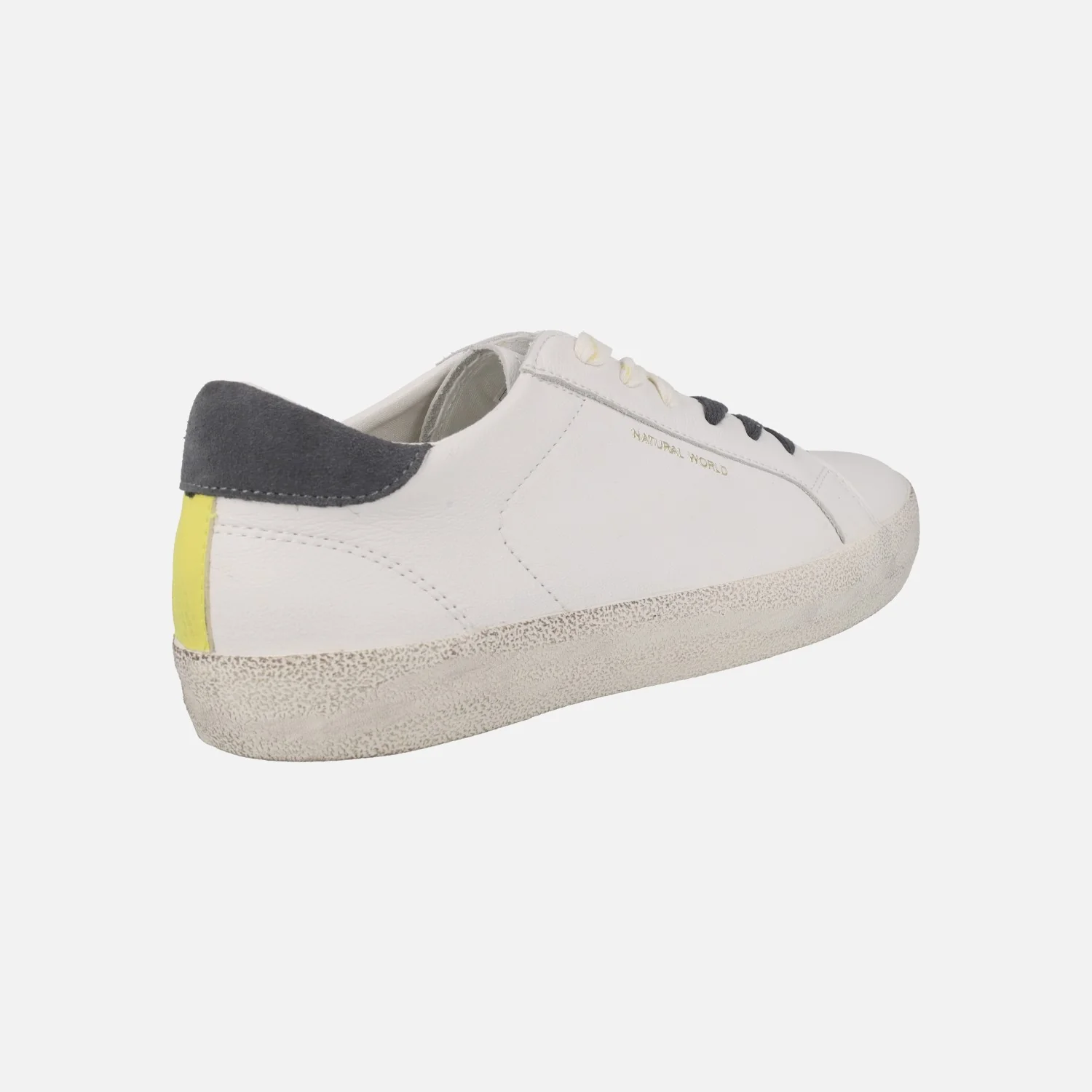Zapatillas deportivas en piel blanca Enne W - Image 4