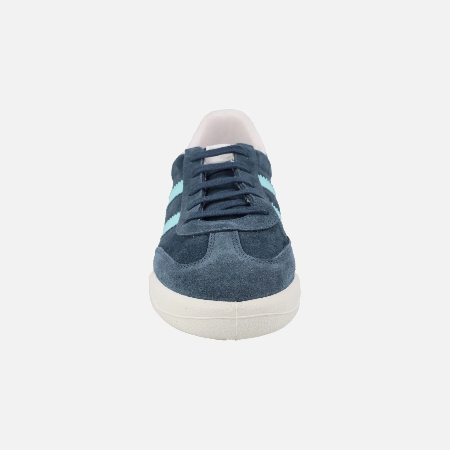 Zapatillas deportivas en piel serraje con cierre de cordones - Image 11