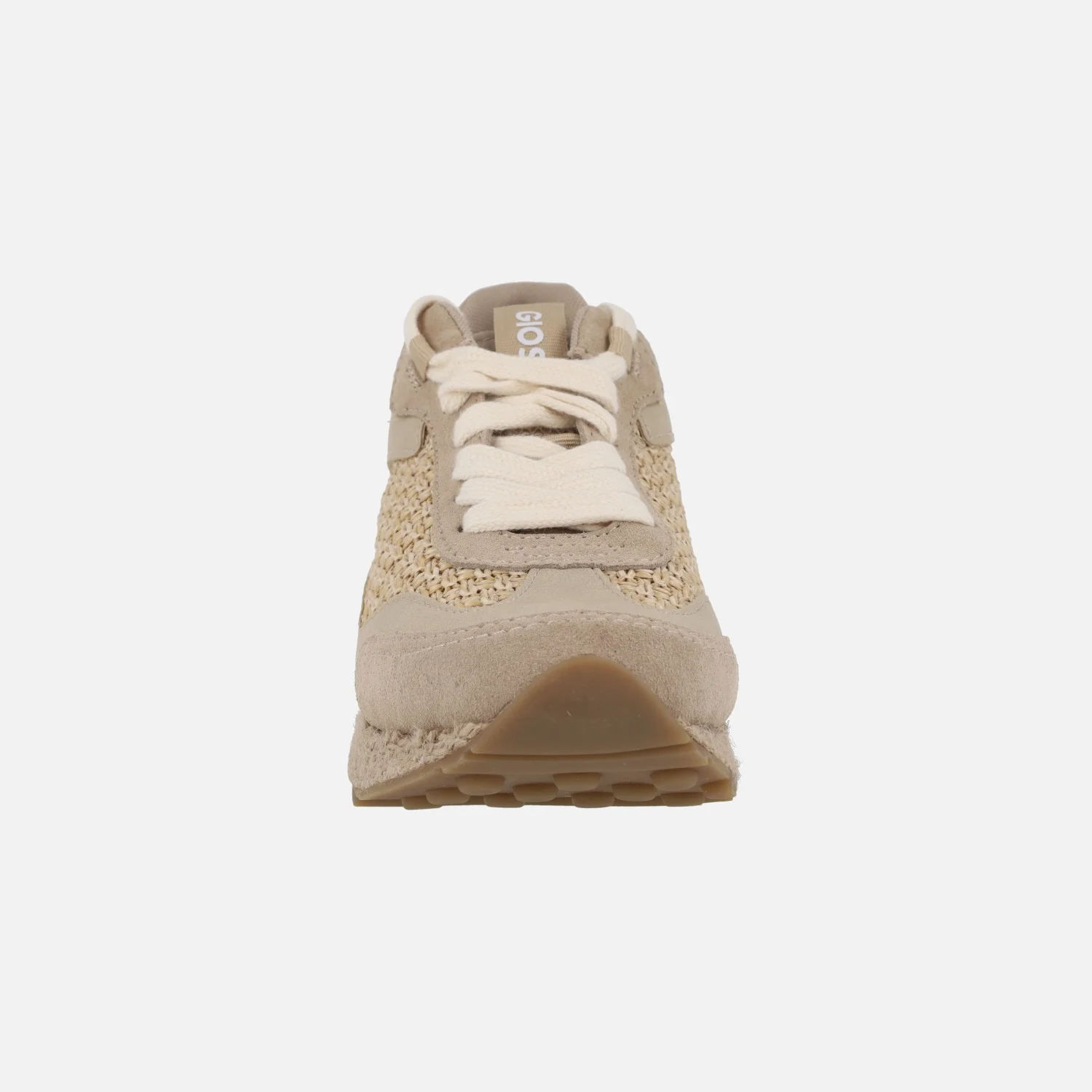 Zapatillas deportivas en piel y rafia Harding - Image 5