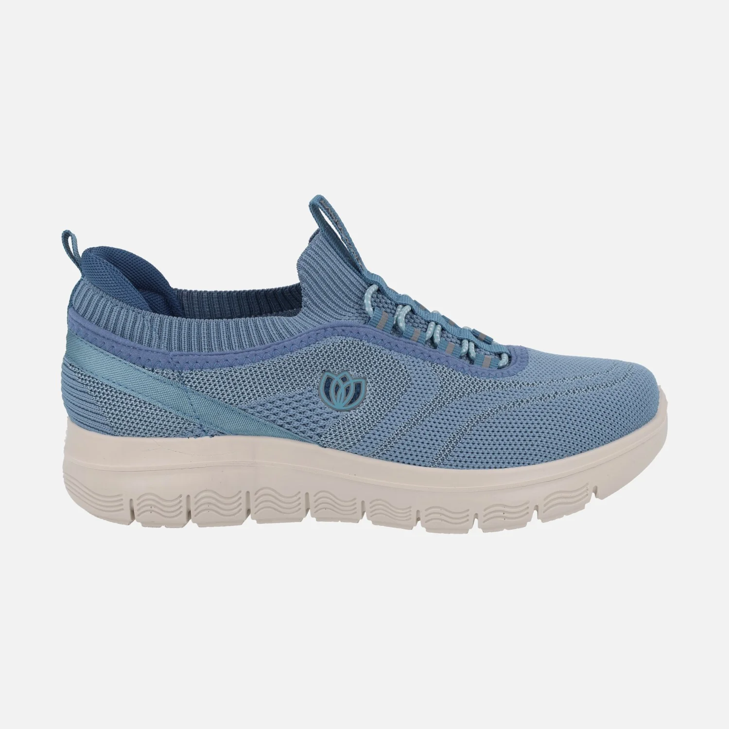 Zapatillas deportivas estilo calcetín con cordones elásticos