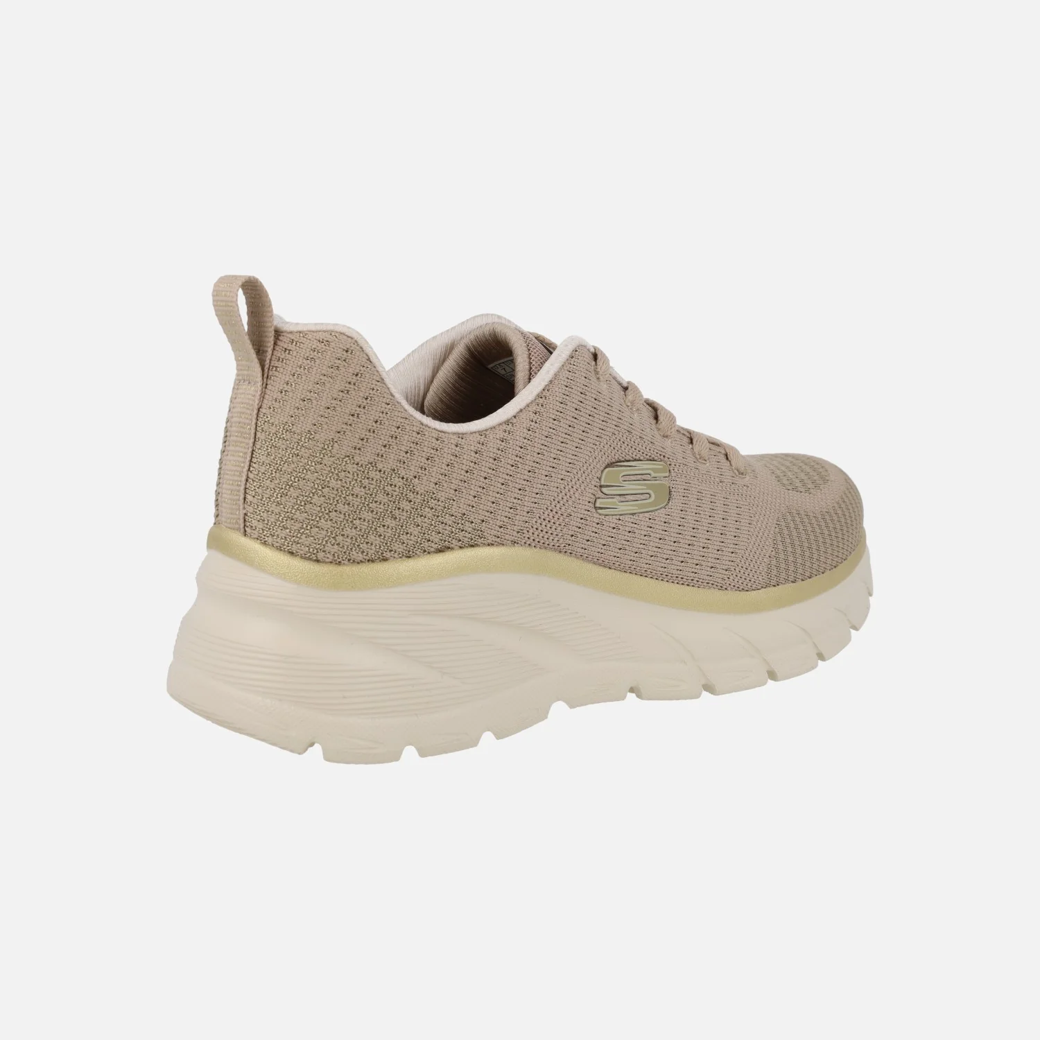 Zapatillas deportivas Fashion Fit 2.0 - Moonlight Glow en tejido beige metalizado - Image 4