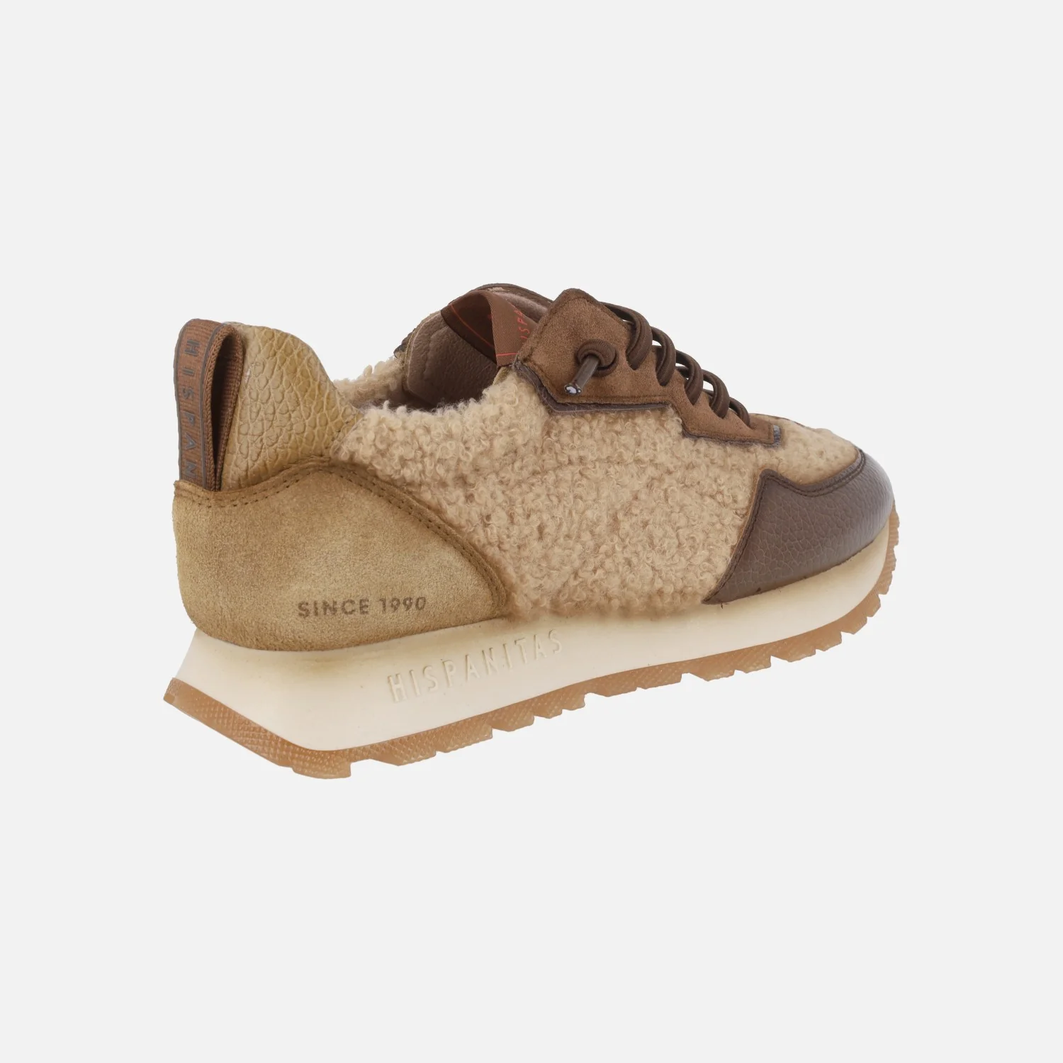 Zapatillas deportivas Hispanitas en combinado borreguillo - Image 10