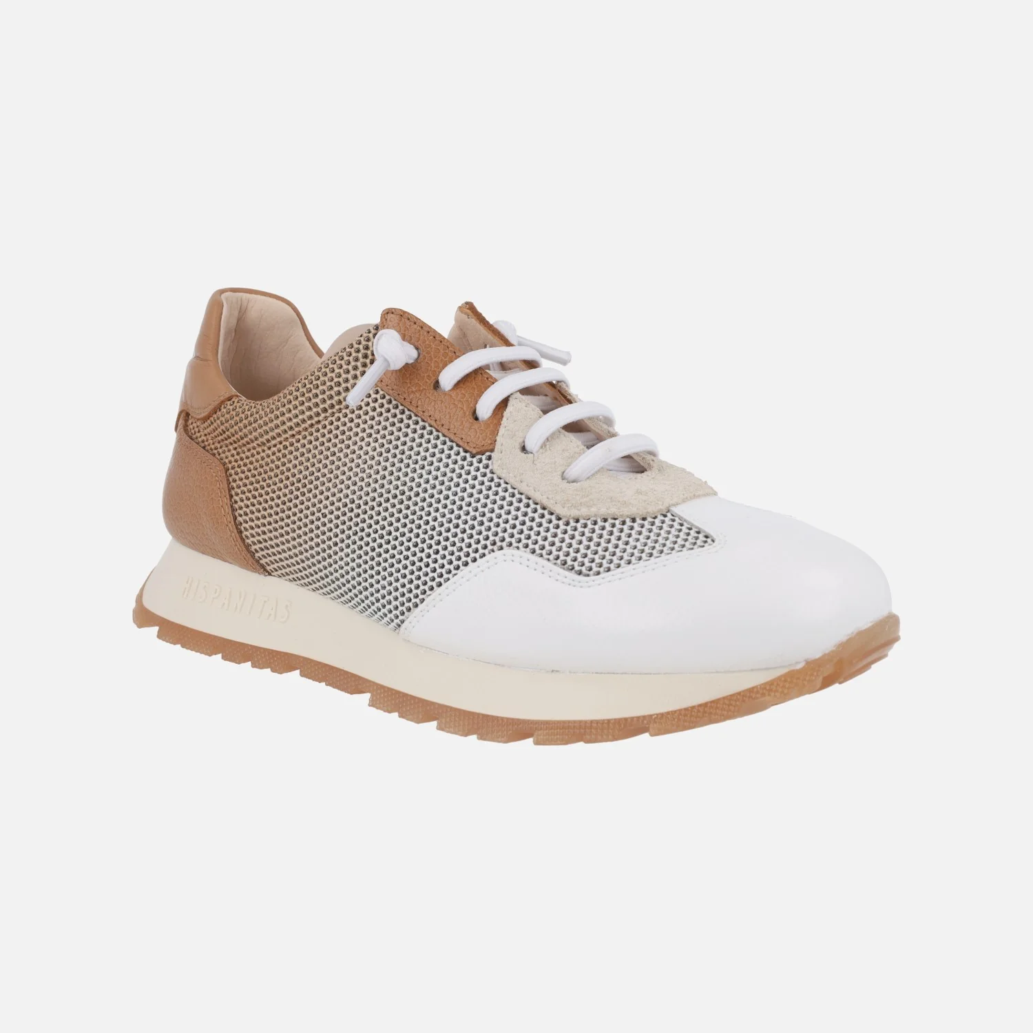 Zapatillas deportivas Kansas en combinado blanco y cuero - Image 2
