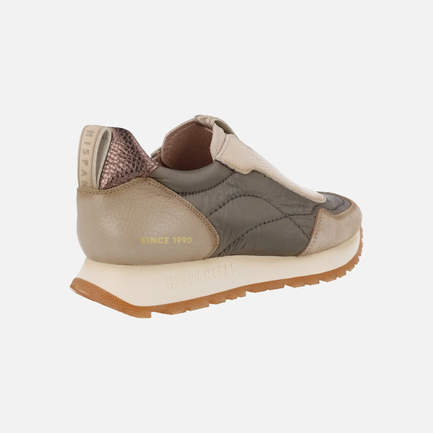 Zapatillas deportivas Kansas en piel y nylon con banda elástica - Image 10