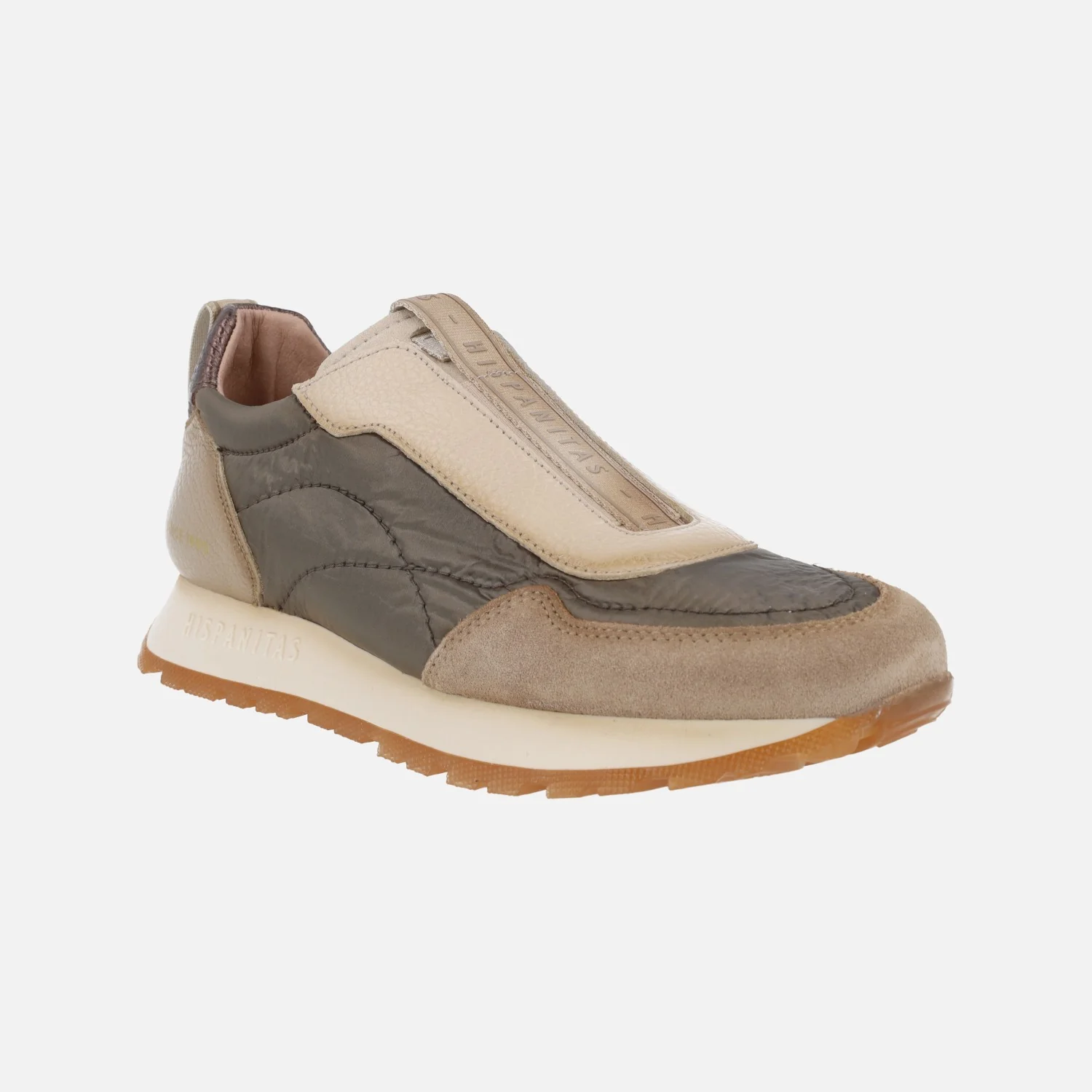 Zapatillas deportivas Kansas en piel y nylon con banda elástica - Image 8