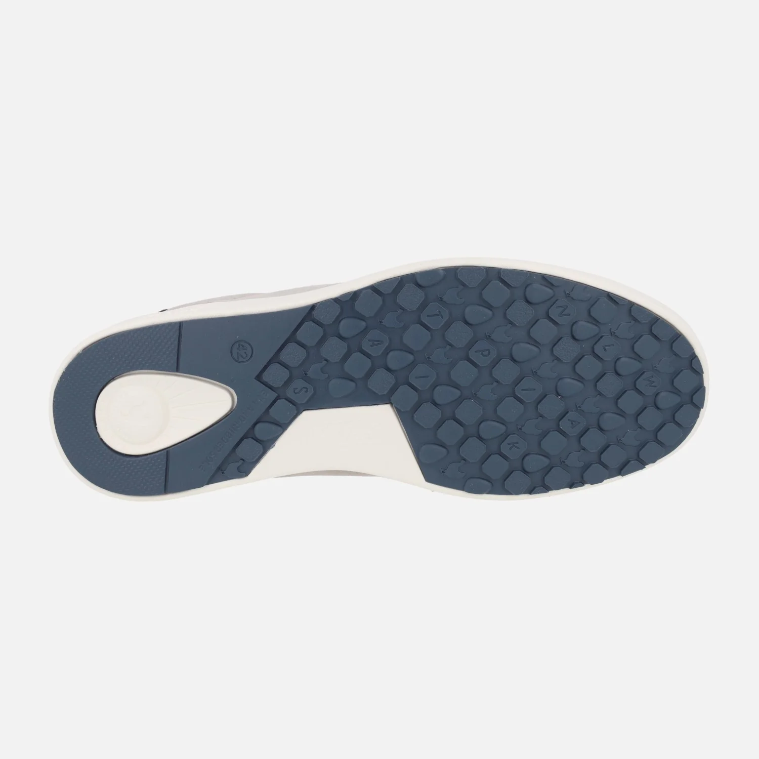 Zapatillas deportivas Mahon en serraje gris con cordones elásticos - Image 7