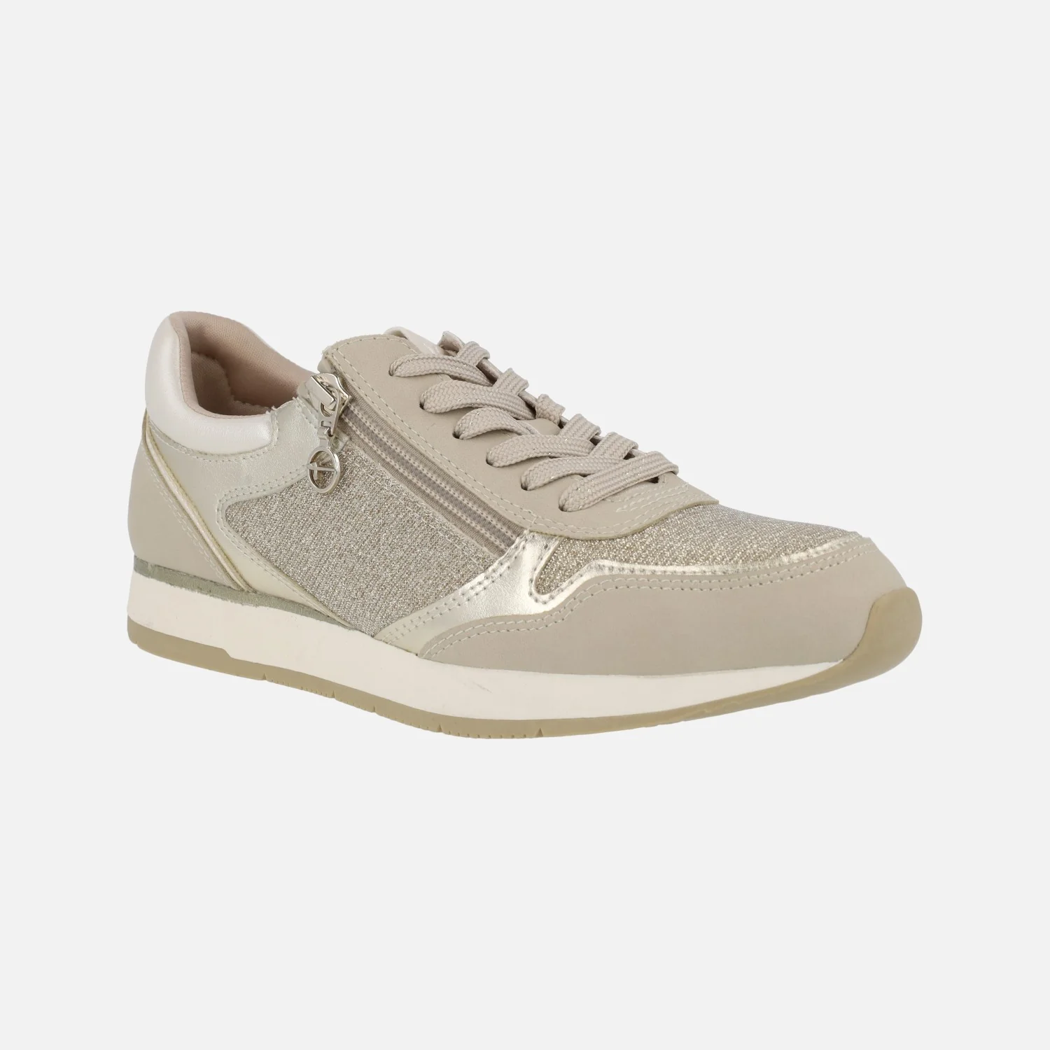 Zapatillas deportivas multimaterial con cordones y cremallera - Image 7