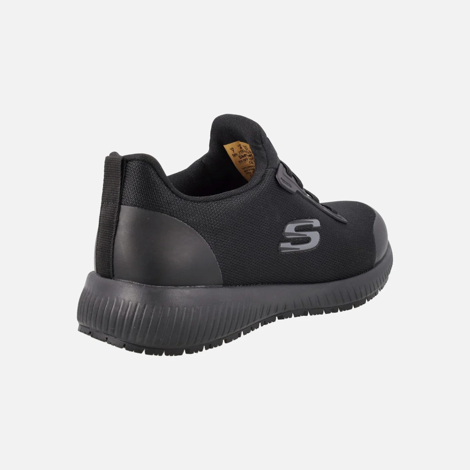 Zapatillas deportivas negras especiales oficios Work Slip-resistand squad - Image 3