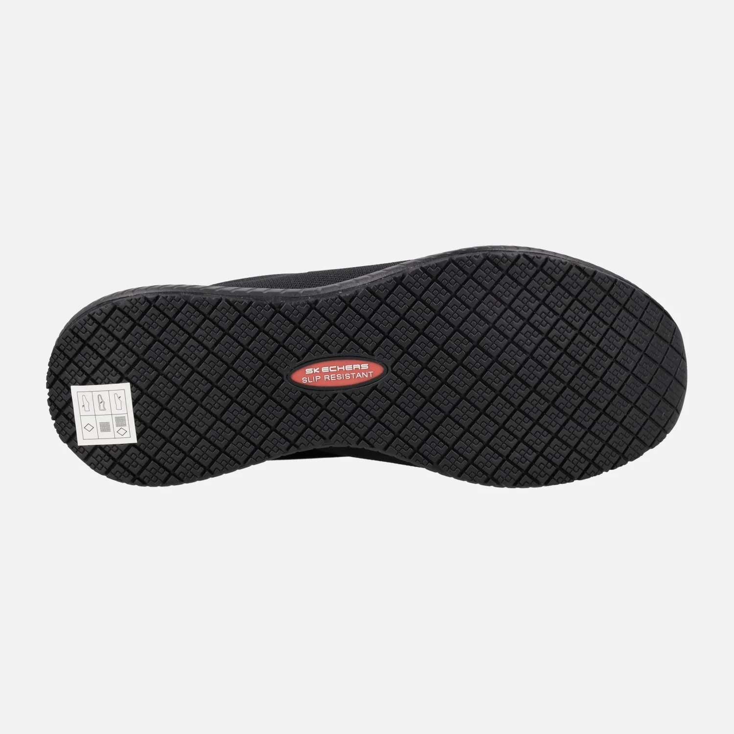 Zapatillas deportivas negras especiales oficios Work Slip-resistand squad - Image 6