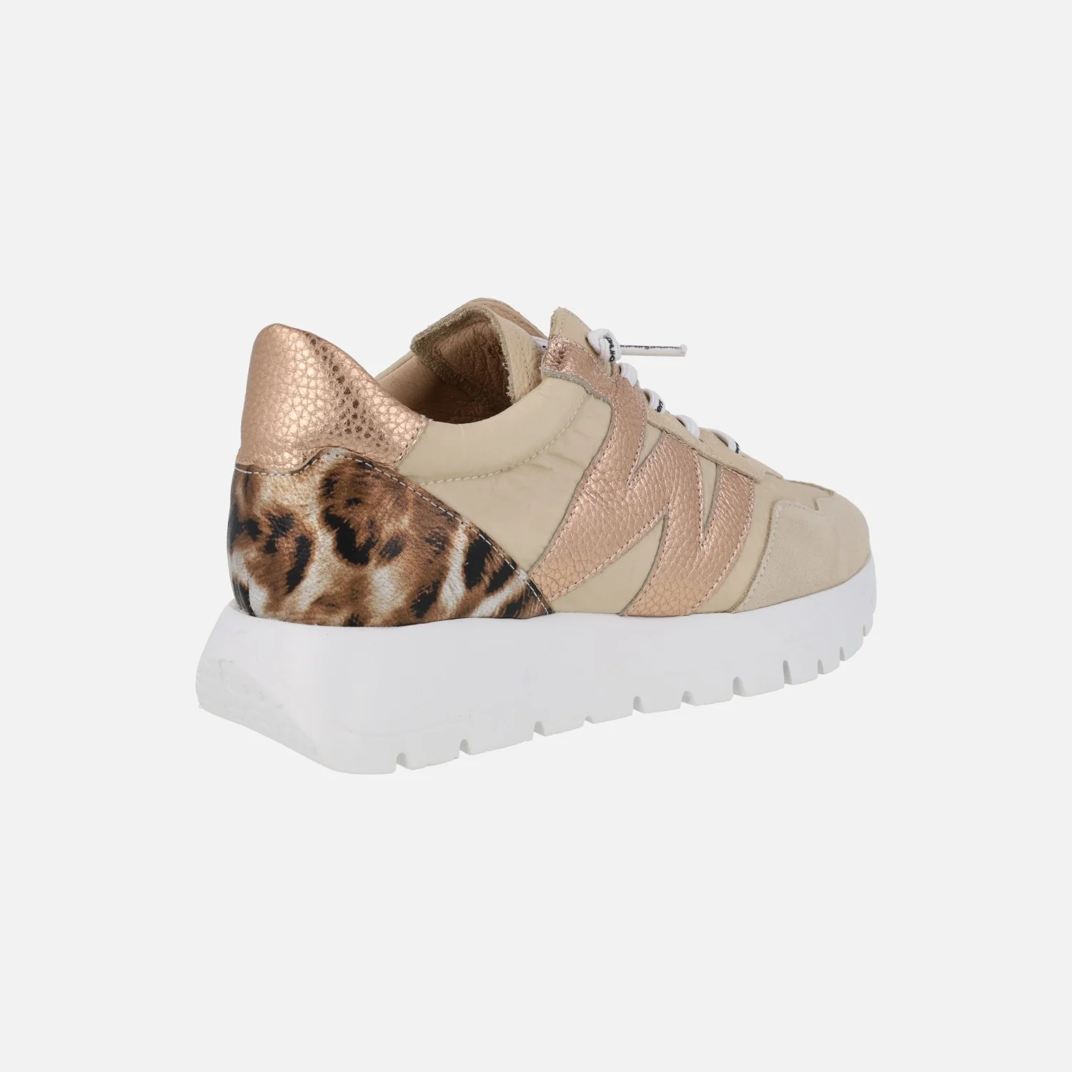 Zapatillas deportivas Odisei 00 con talón en animal print - Image 3