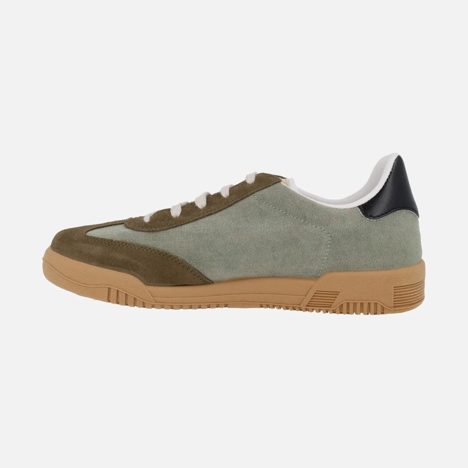 Zapatillas deportivas para hombre en combinado verde kaki - Image 3