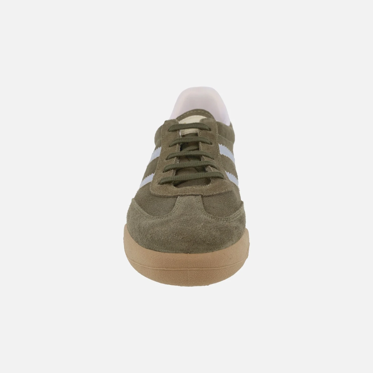 Zapatillas deportivas para hombre en serraje con piso caramelo - Image 11