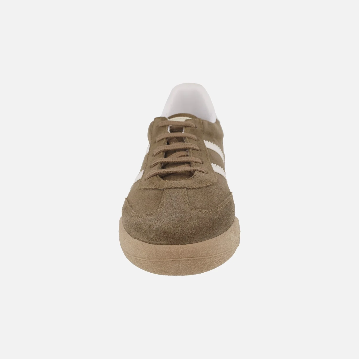 Zapatillas deportivas para hombre en serraje con piso caramelo - Image 5