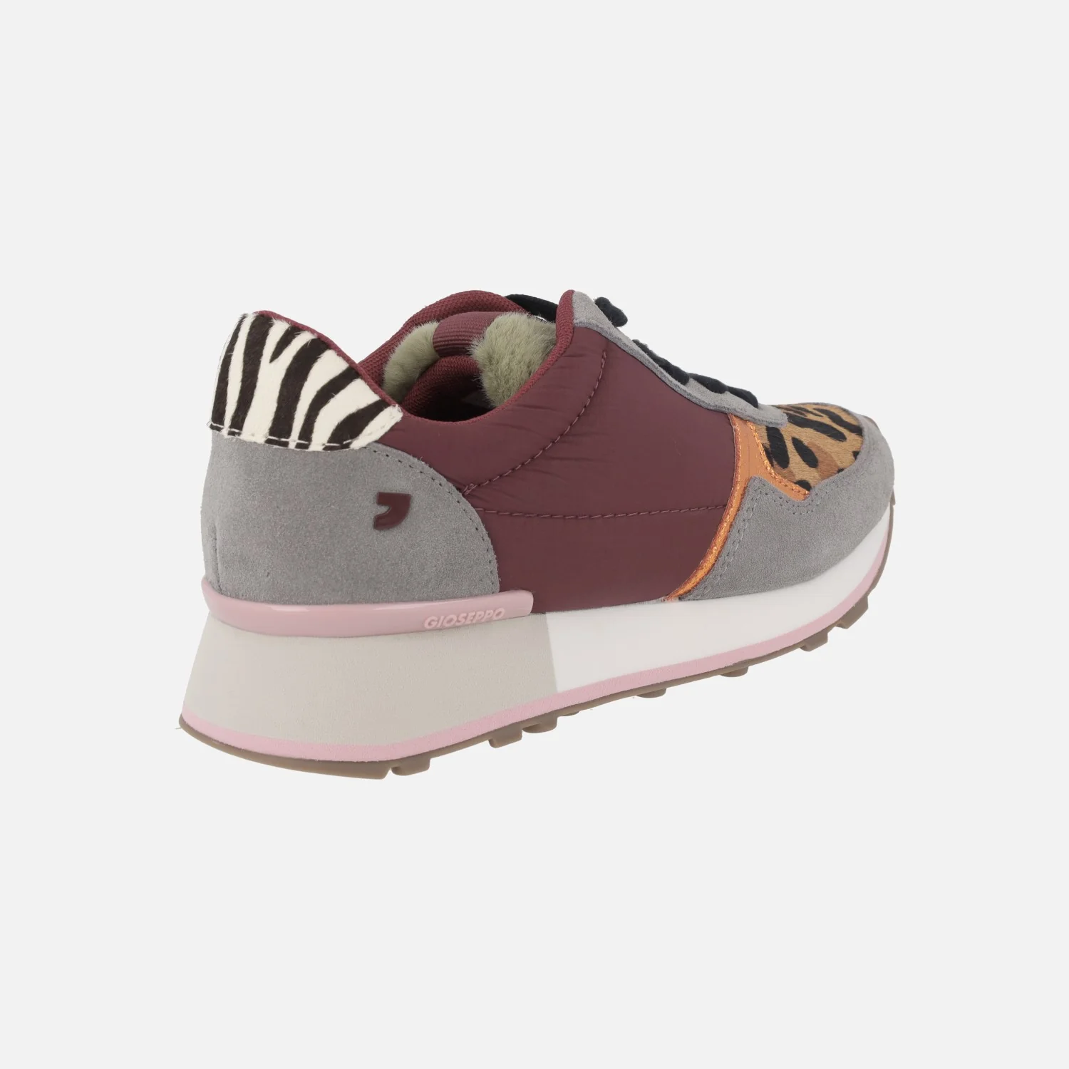 Zapatillas deportivas Posen en combinado de animal print - Image 4