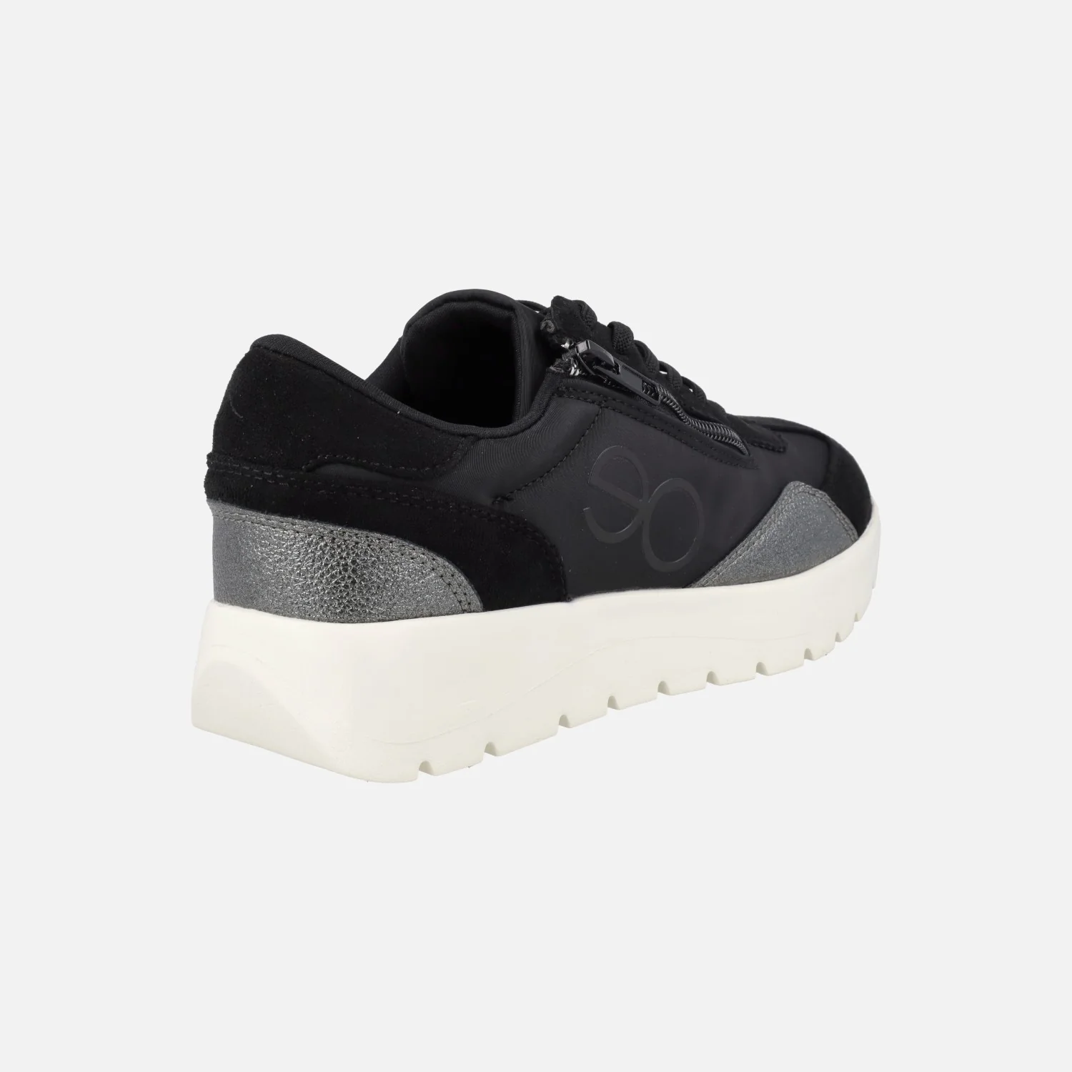 Zapatillas deportivas ultra ligeras Demi en combinado negro - Image 3
