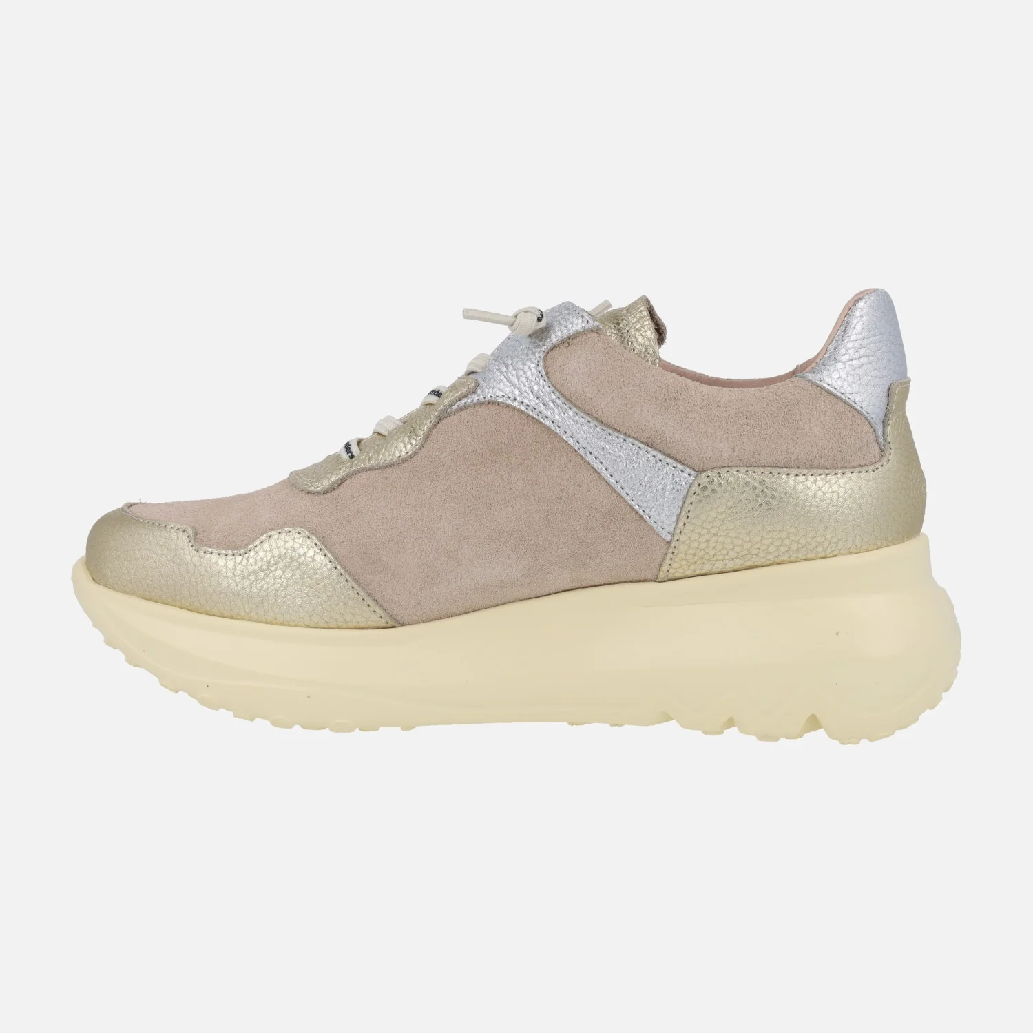 Zapatillas deportivas Ultralight en combinado de metales con tonos beige - Image 3