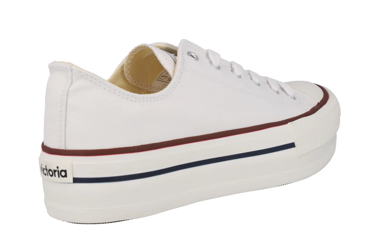 Zapatillas deportivas Victoria Tribu doble Lona con plataforma - Image 9