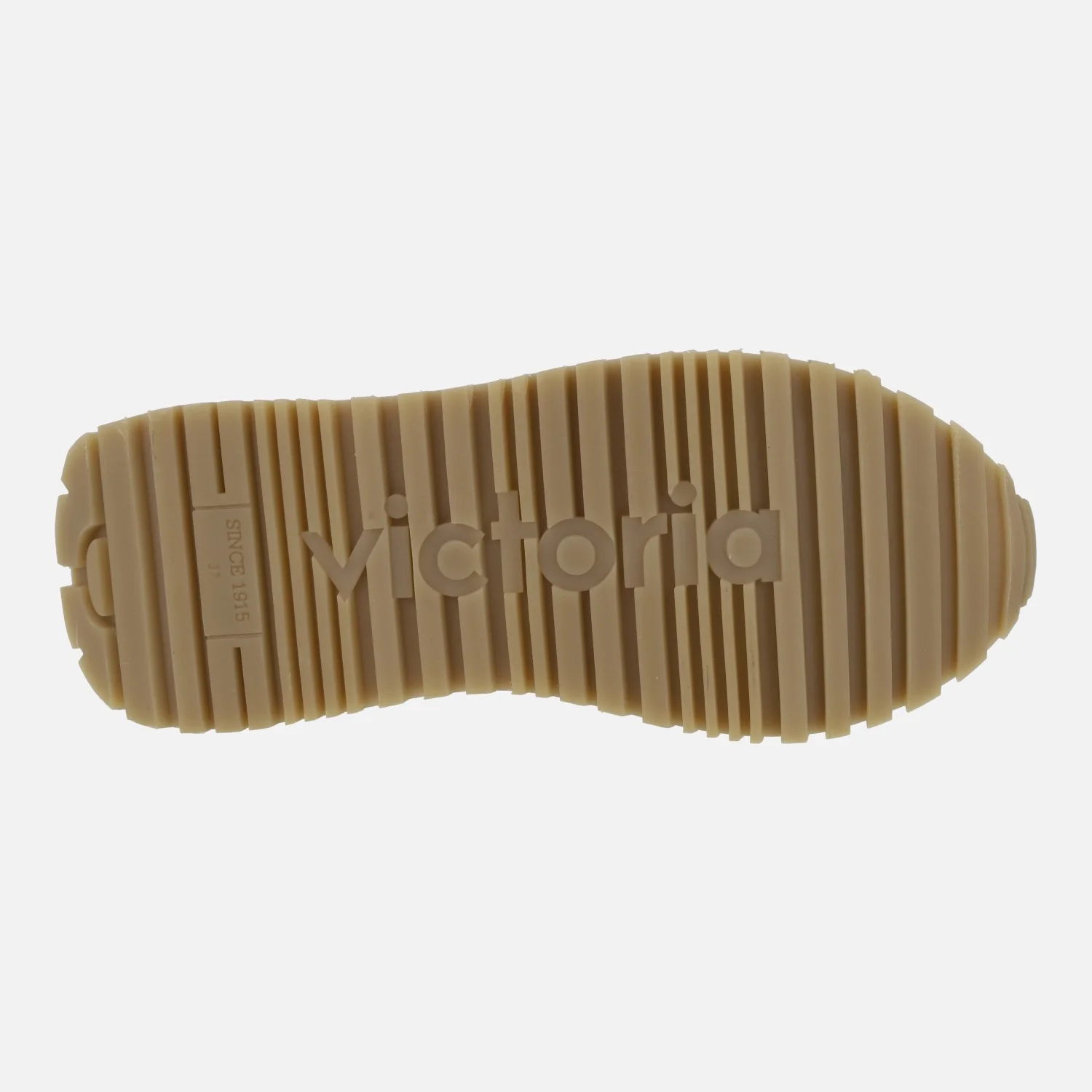 Zapatillas deportivas Viento nylon/serraje & contraste en beige - Image 6