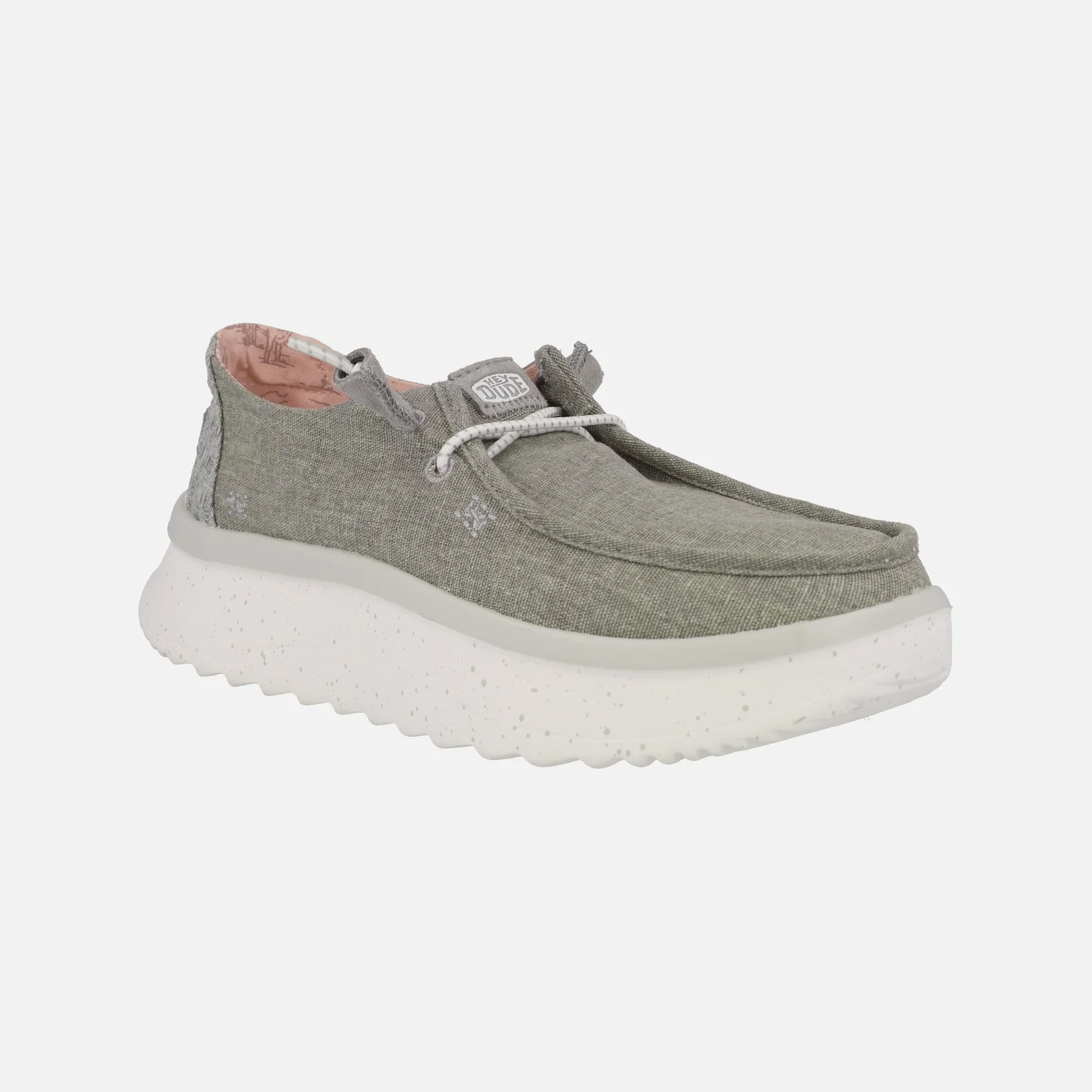 Zapatillas Hey Dude para mujer Wendy peak chambray walnut - Image 2