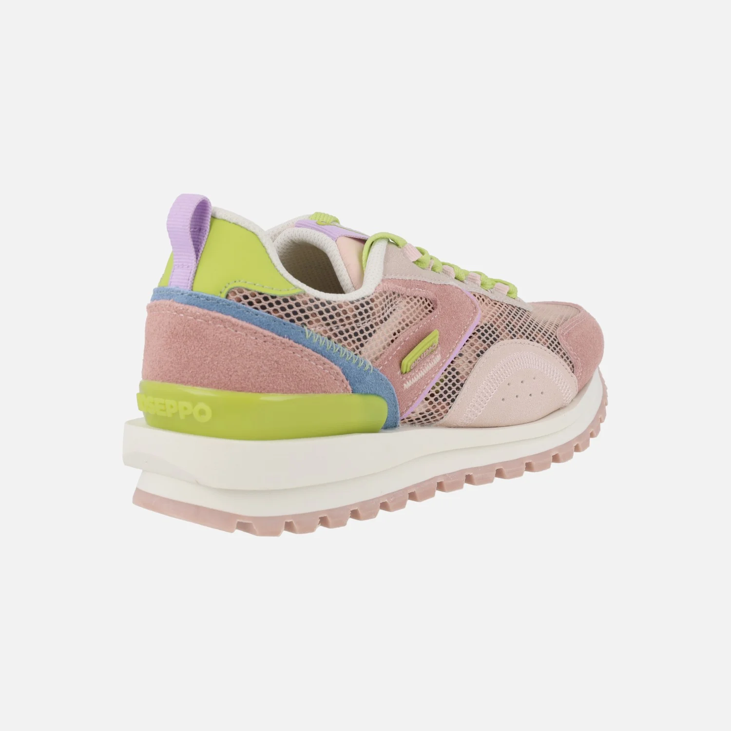 Zapatillas multi material en piel y rejilla Cavendish - Image 5