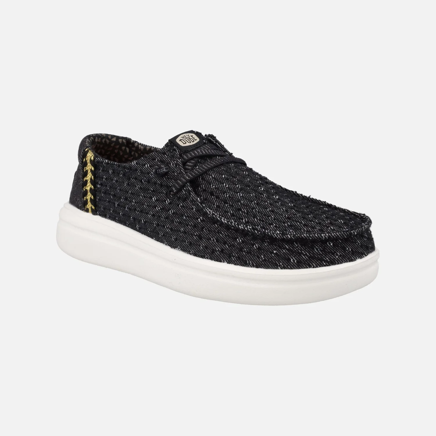 Zapatillas para mujer Hey Dude Wendy Rise Perf Canvas - Image 2