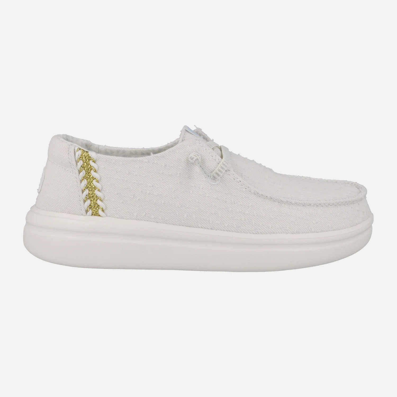 Zapatillas para mujer Hey Dude Wendy Rise Perf Canvas - Image 7