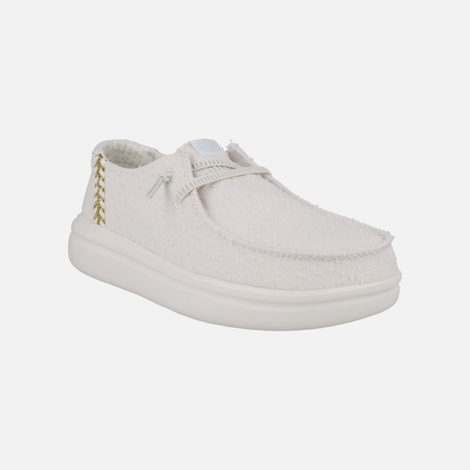 Zapatillas para mujer Hey Dude Wendy Rise Perf Canvas - Image 8