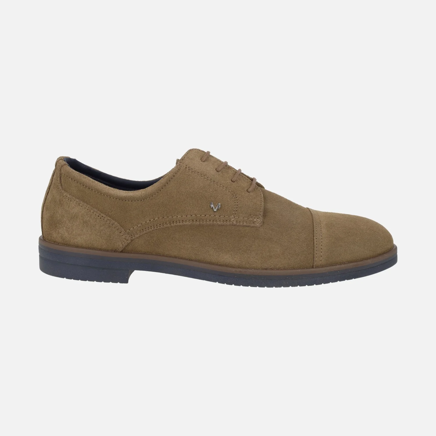 Zapatos blucher de serraje con puntera pespunteada Douglas